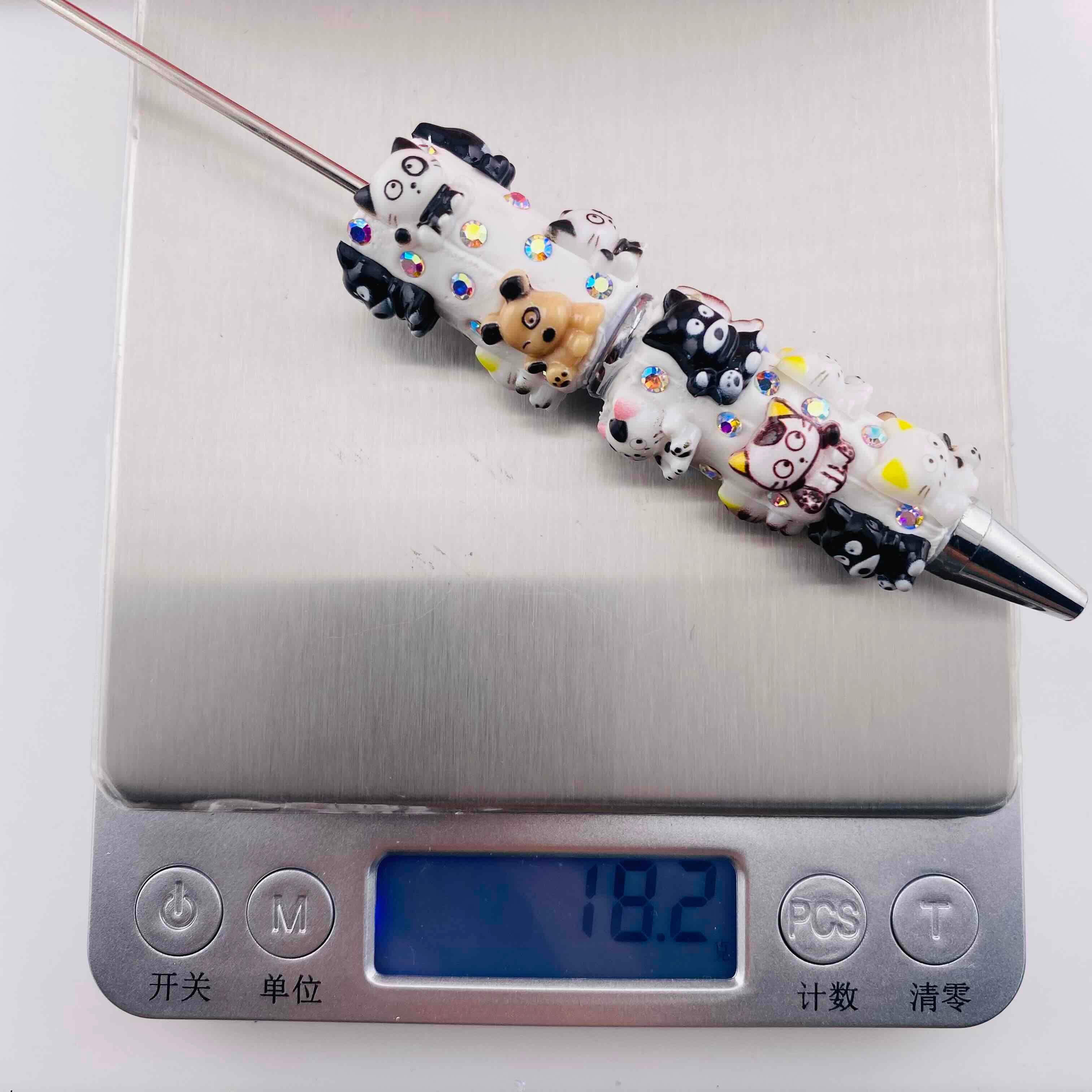 FS19787-Cute Cartoon Dog Clay Pens