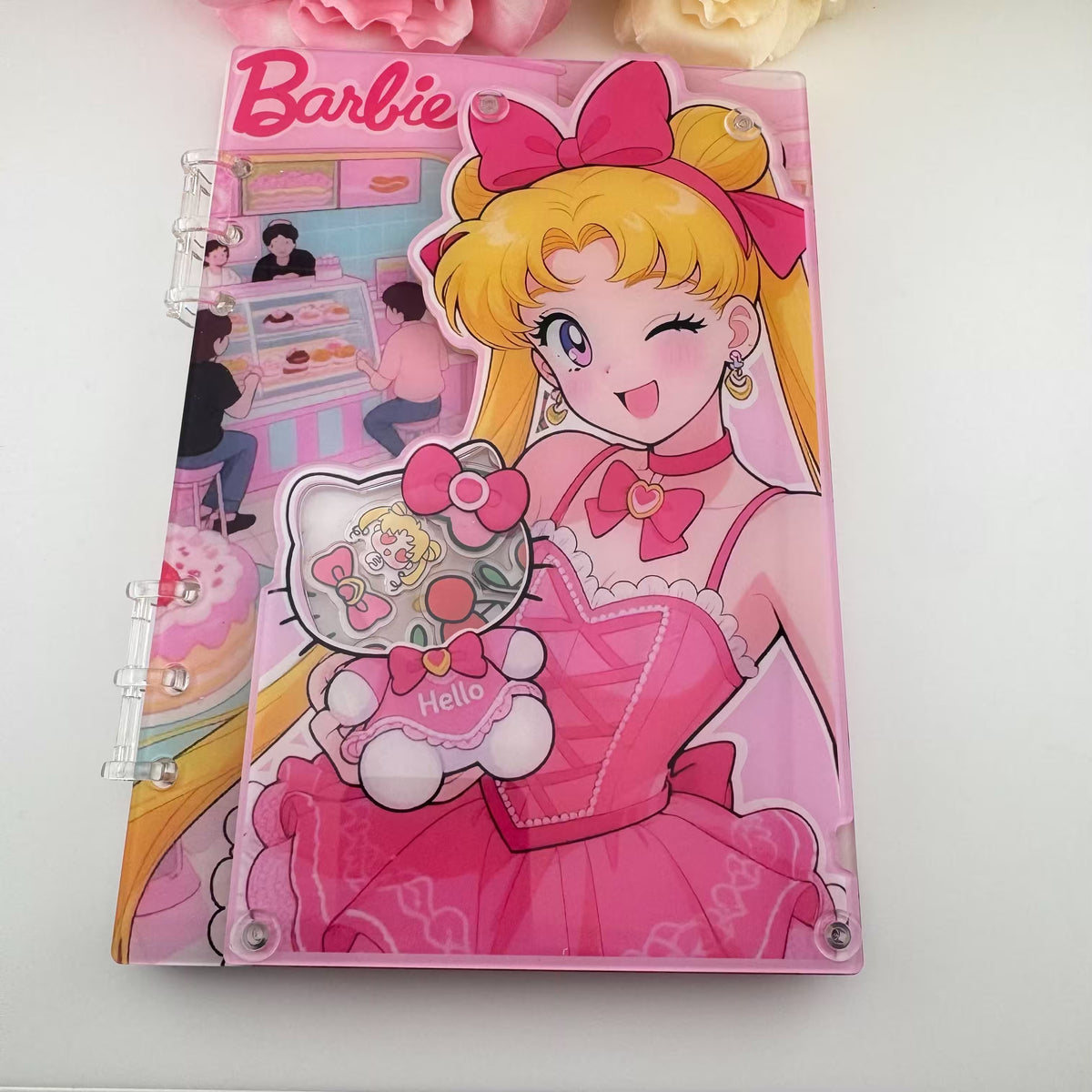 Cute Girl A5 Shake Notebook