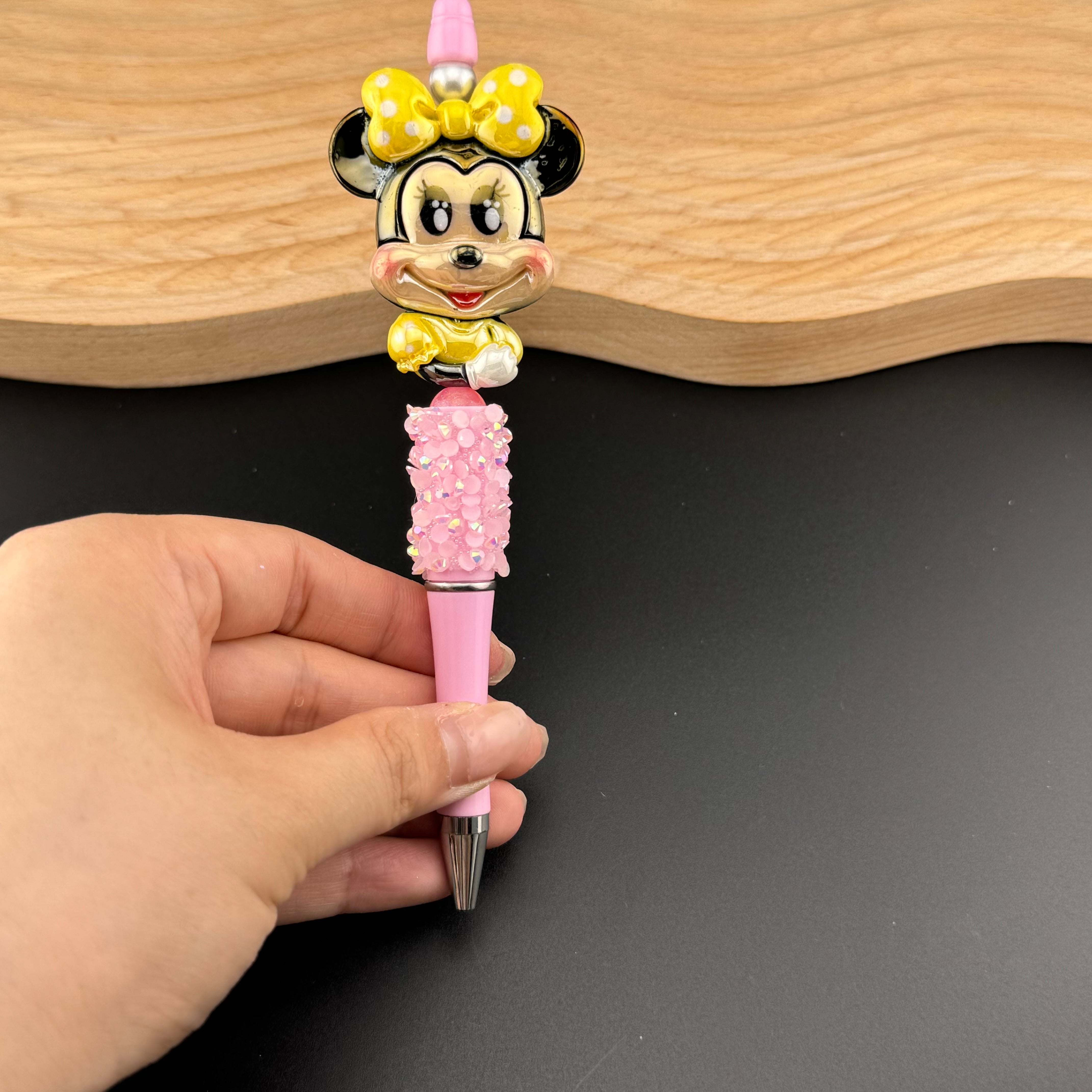 5Pcs/Set Finished Cute Mouse Girl  Pens