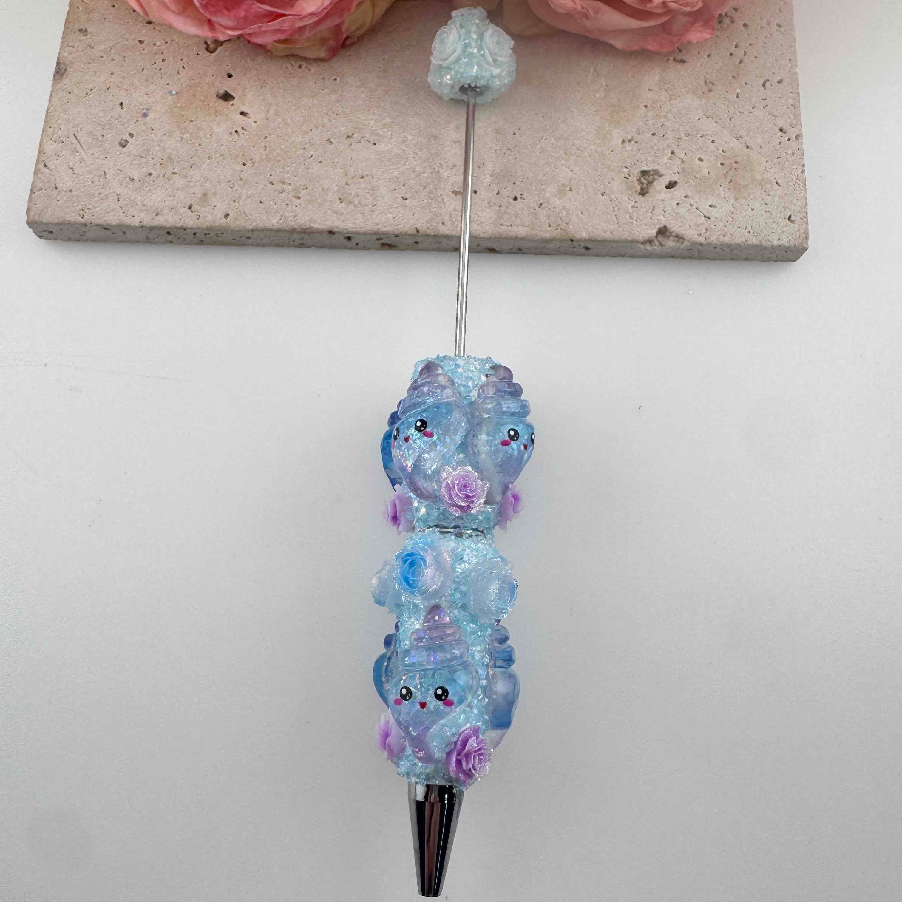 FS19779-Sea Animals Sugar Clay Beadable Pens