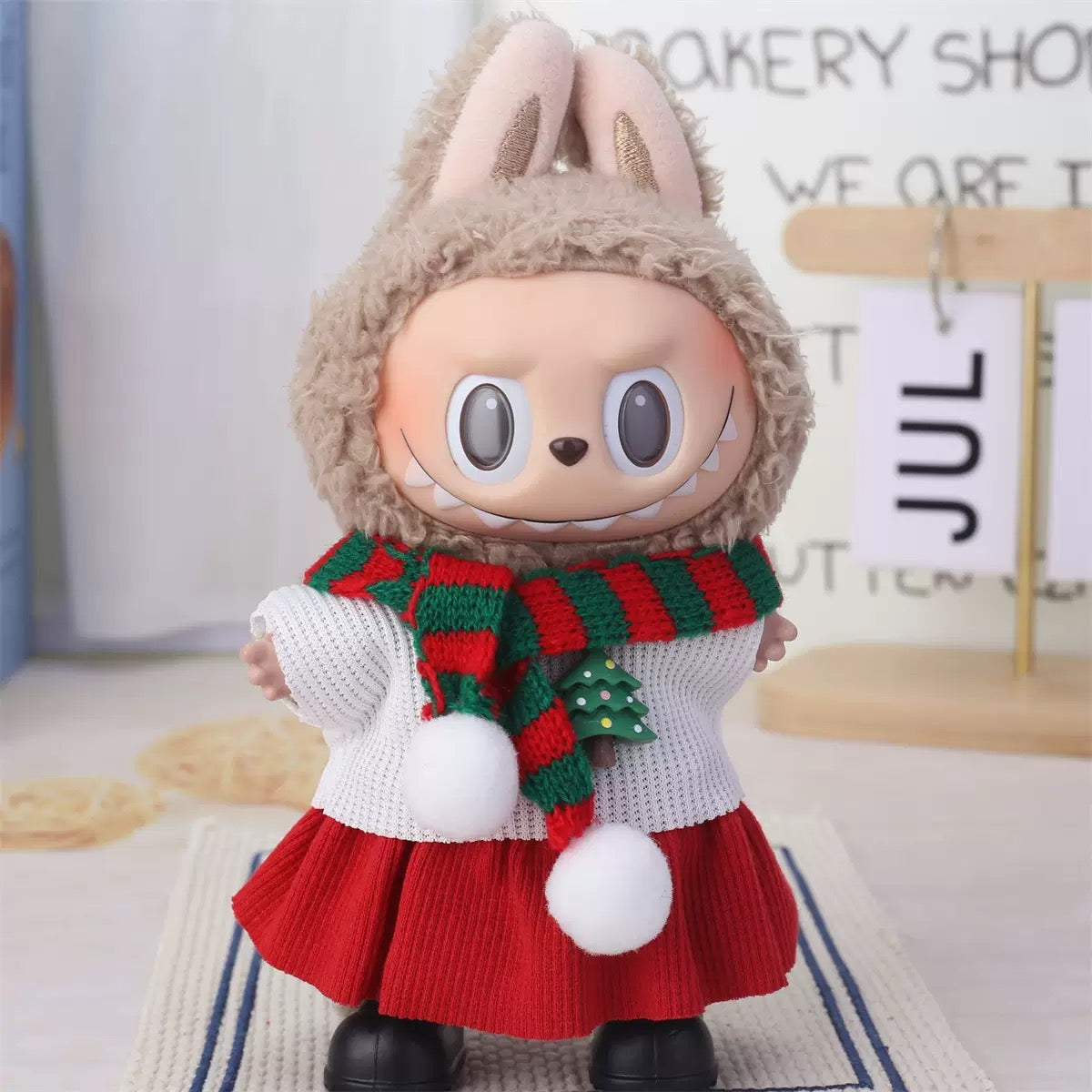 Labubu Christmas Clothes (Clothes only Not with Labubu Doll) Zoe's DIY Shop