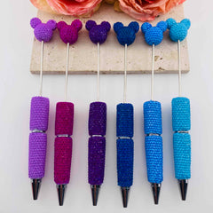 FS19782-Fluorescent Mickey Rhinestone Pens