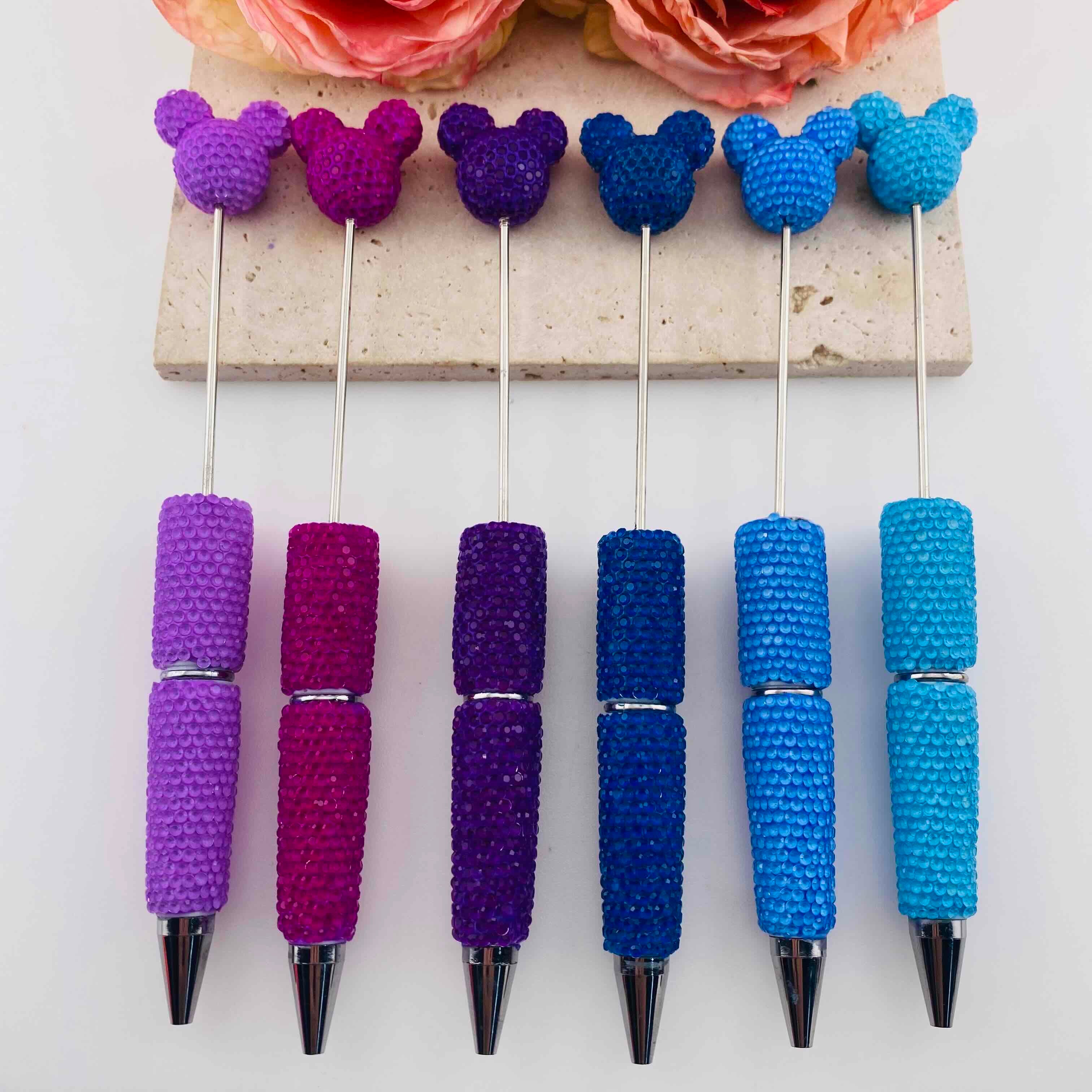 FS19782-Fluorescent Mickey Rhinestone Pens