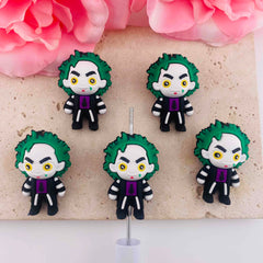 FS19904-About 25*36mm Beetlejuice Silicone Focal Beads