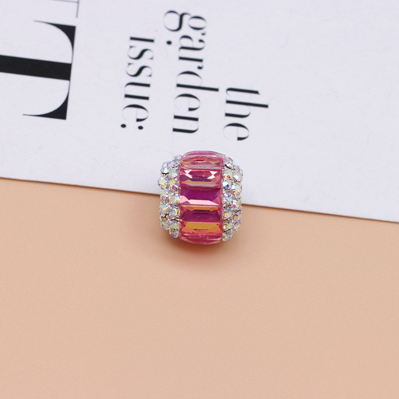 FS10876 -About 15×17×17mm Mocha Glass Crystal Fancy Beads
