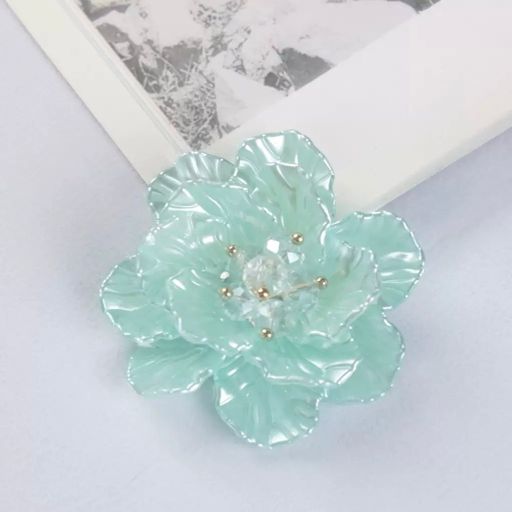 FS1004- 47MM Mixed Color Handmade  Flower For Making Fancy Beads Zoe's DIY Shop