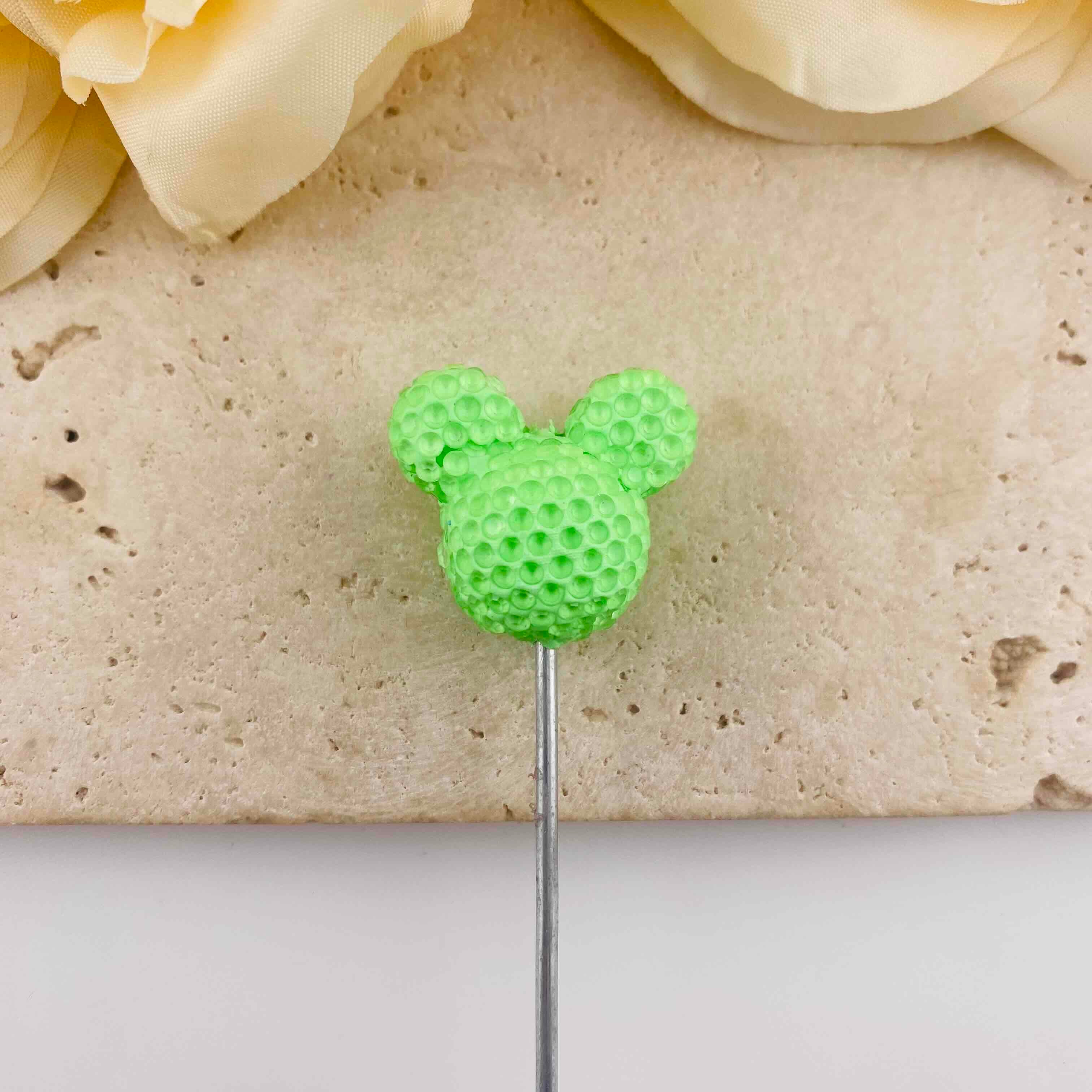 FS20074-About 22*25mm Mickey Head Clay Beads