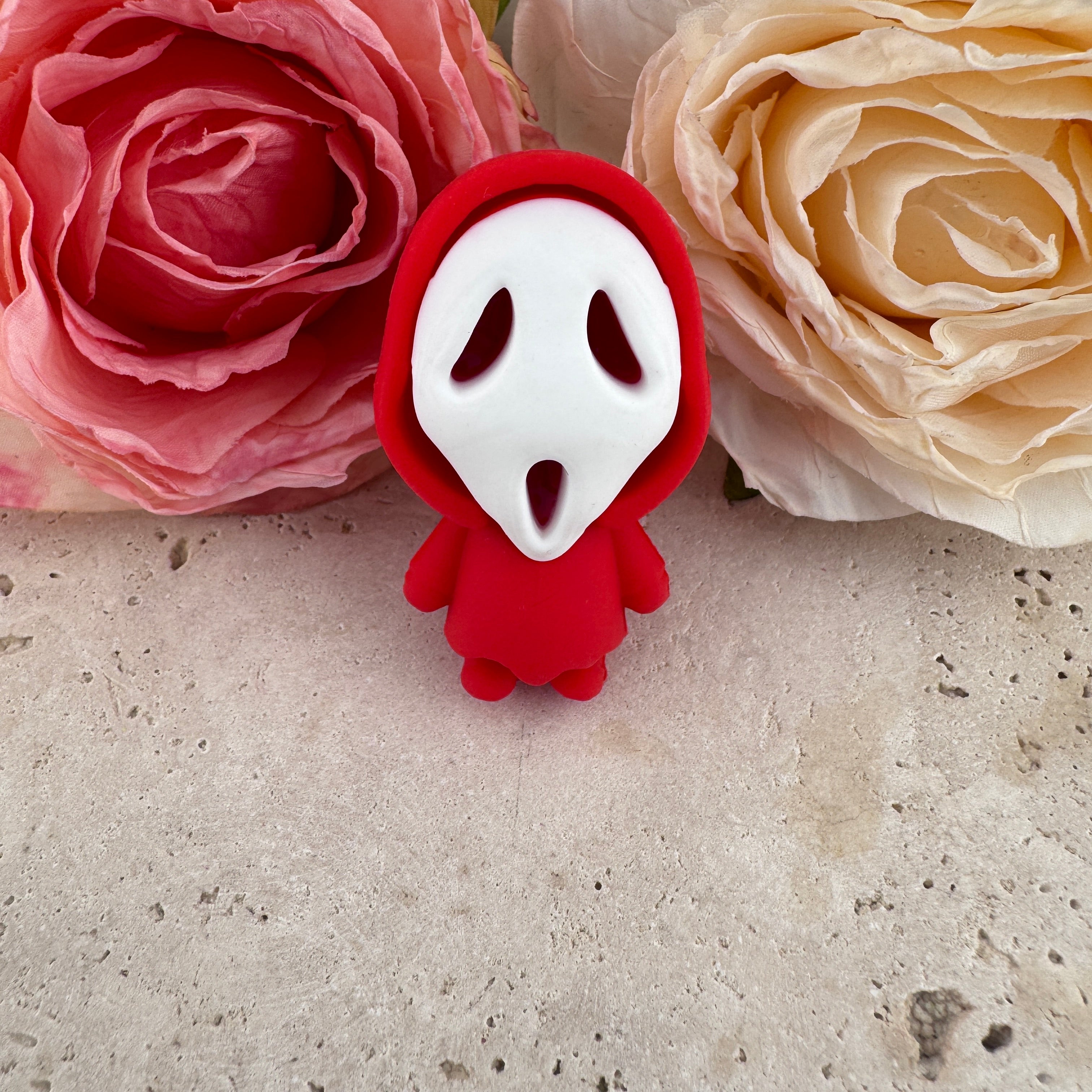 FS19437-Halloween Ghost Silicone Topper