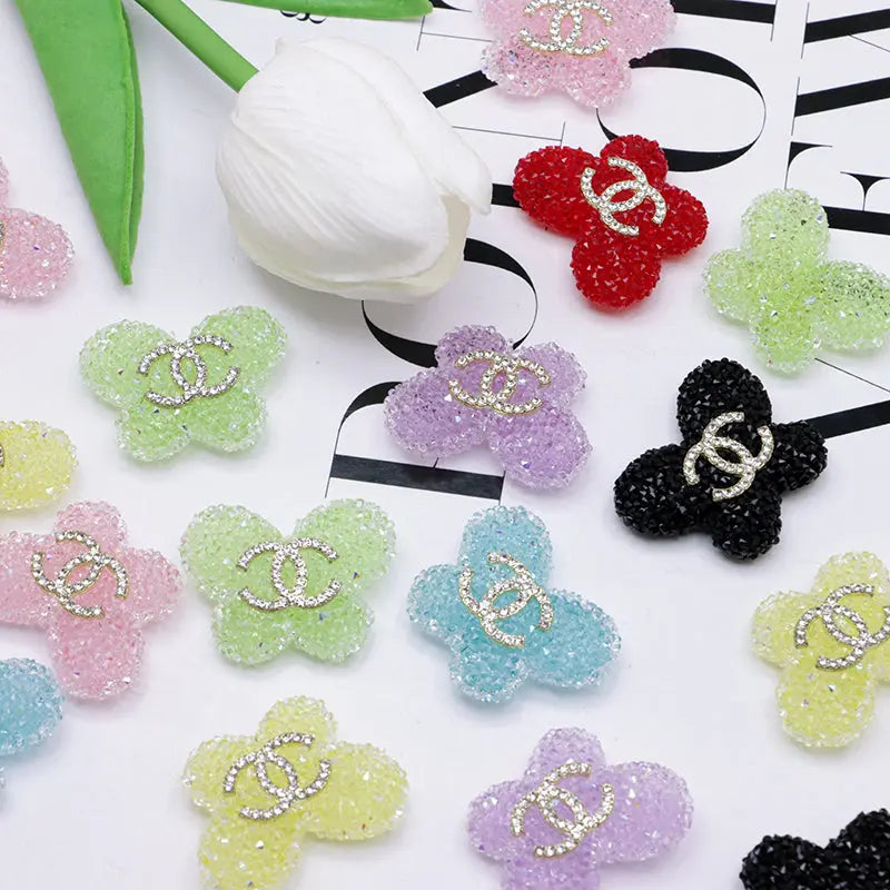 Butterfly CC Sugar Beadsb for Crafts DIY Bracelets Keychains Pens Jewelry Making Supplies Zoe's DIY Shop