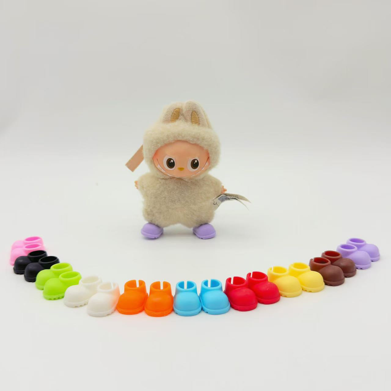FS6616-Mini Labubu 4.0 Tiny Shoes Zoe's DIY Shop