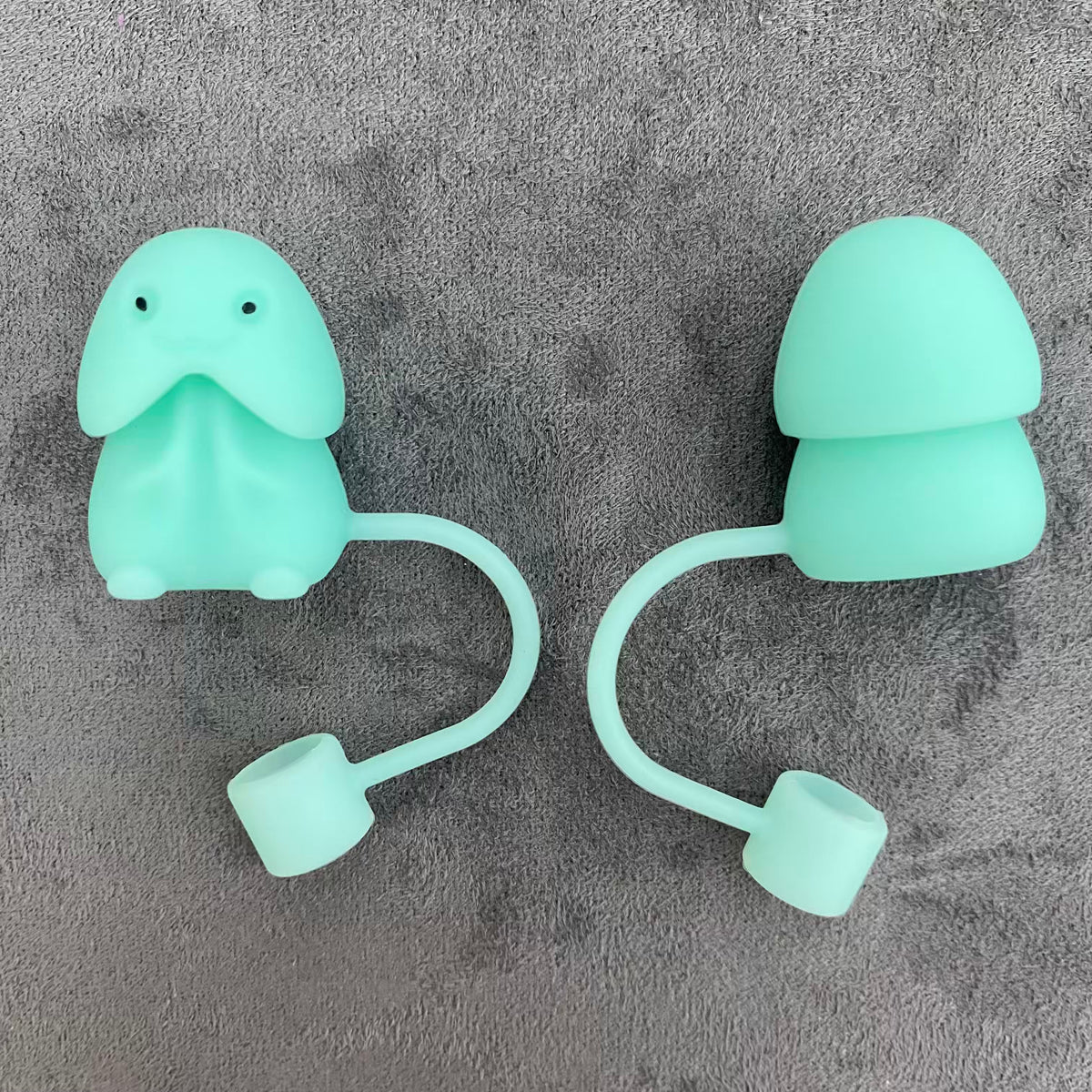 Men's Body Part Straw Topper