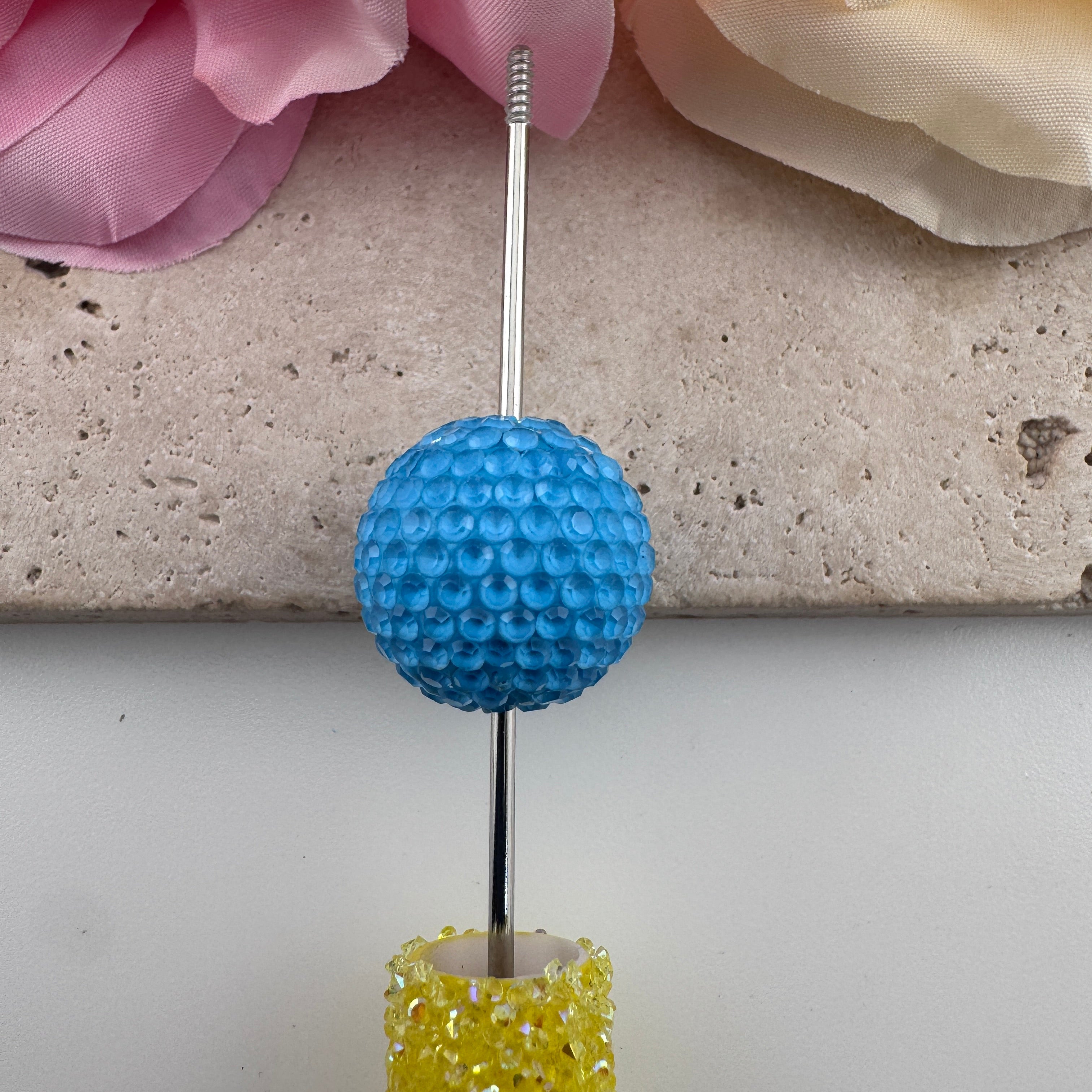 FS20015-About 20mm Mixed Neon Color Beads