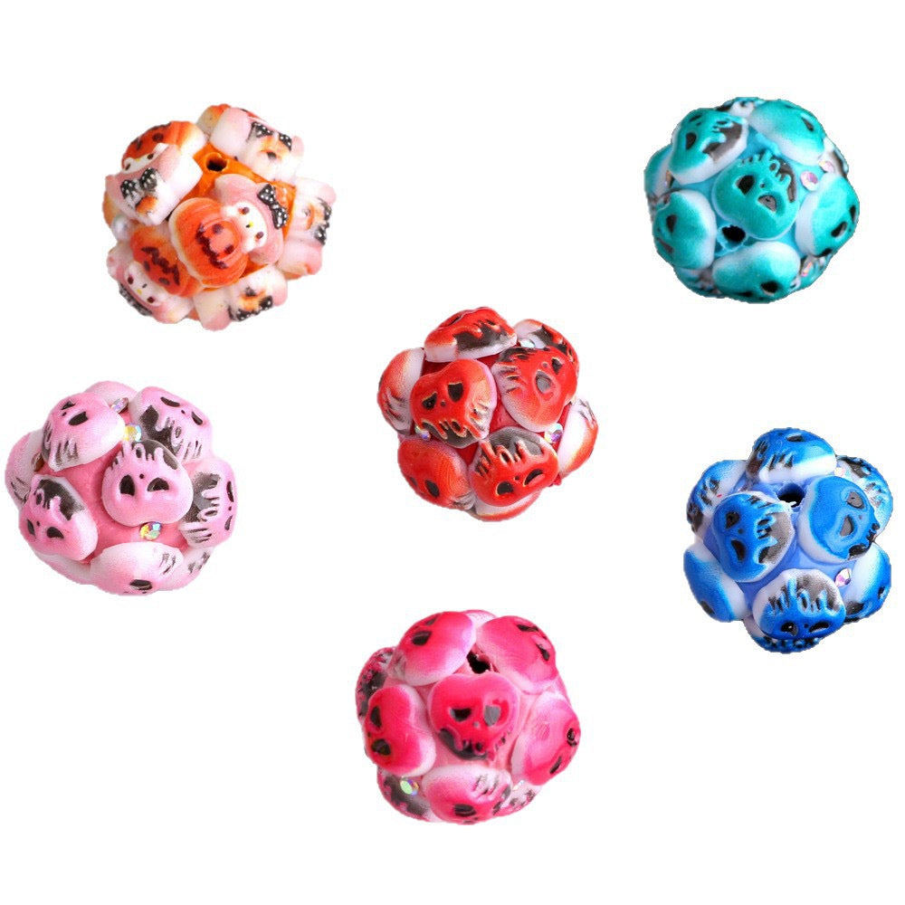 FS20018-Halloween Clay Beads