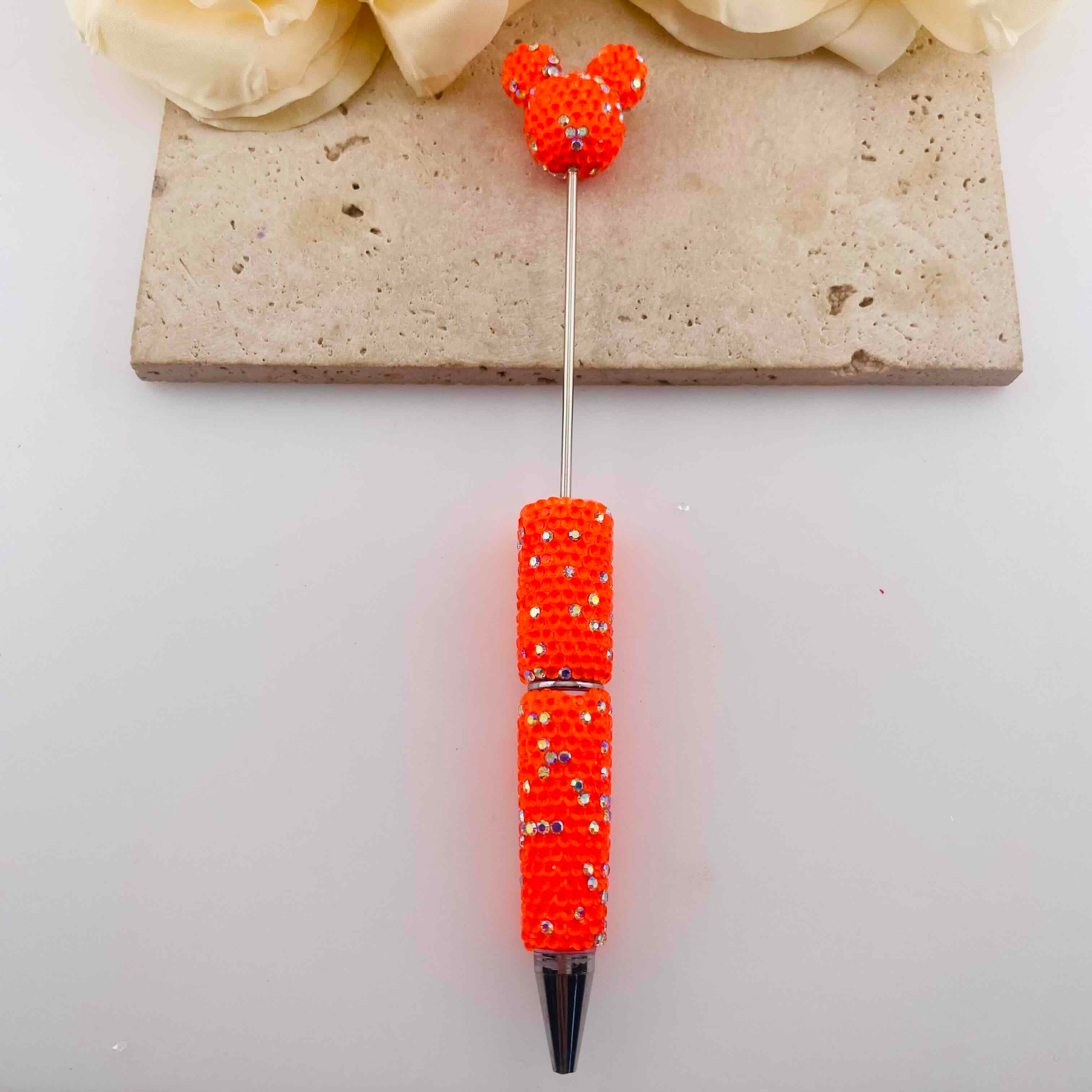 FS20075-Rhinestone Mickey Beadable Pens