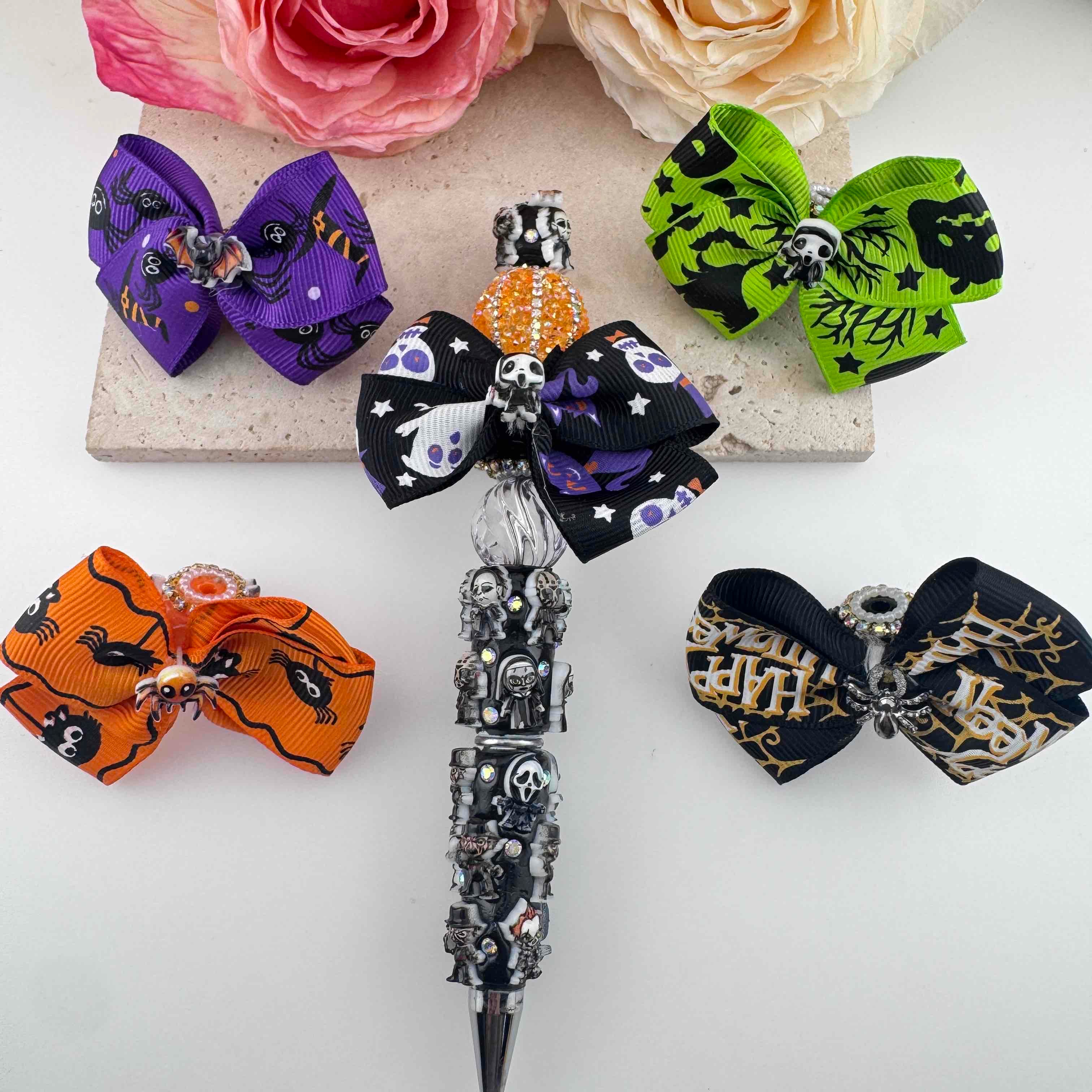 FS19440-Halloween Bow Beads