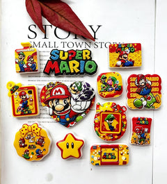 Mixed Mario Acrylic Beads For Making Keychain