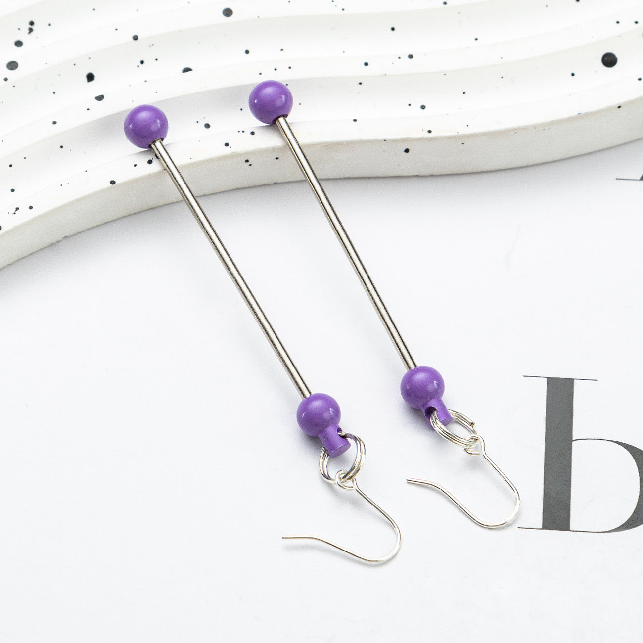 FS2730-1 Pair Beadable Earrings