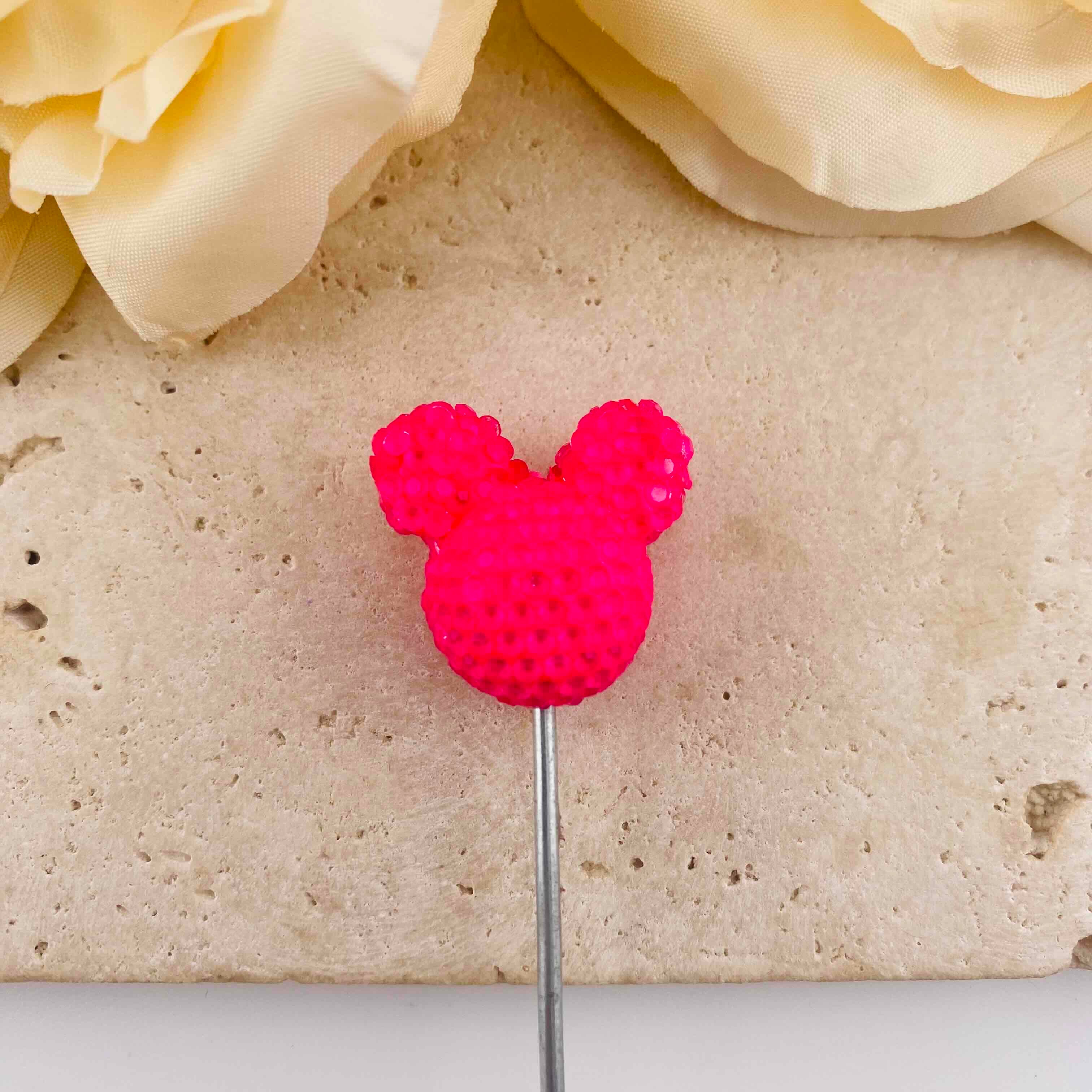 FS20074-About 22*25mm Mickey Head Clay Beads