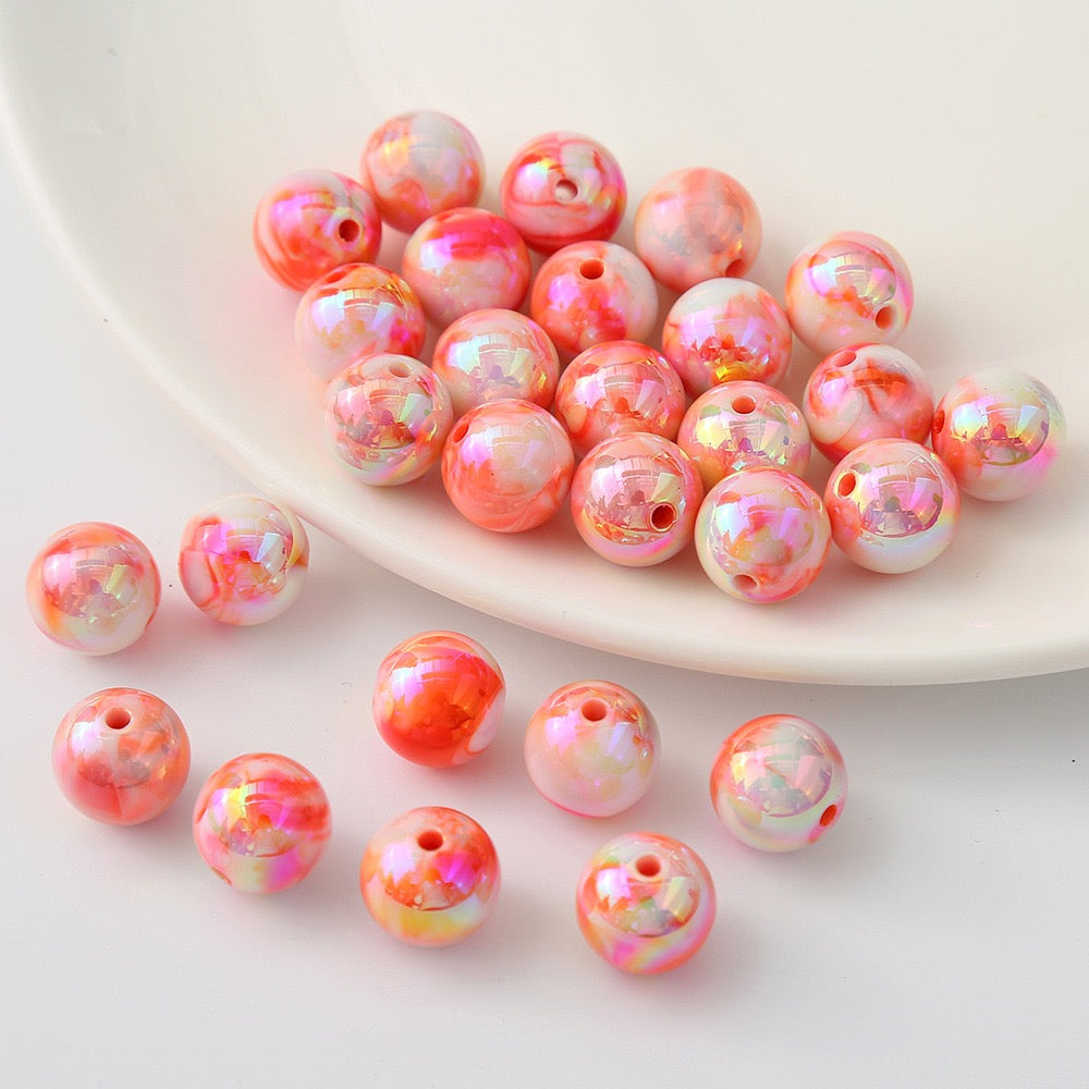 FS1716-16 MM Size UV  Acrylic Beads Fit For Beadable Pens