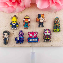 FS19906-About 20*31mm Fortnite Game Character Resin Beads