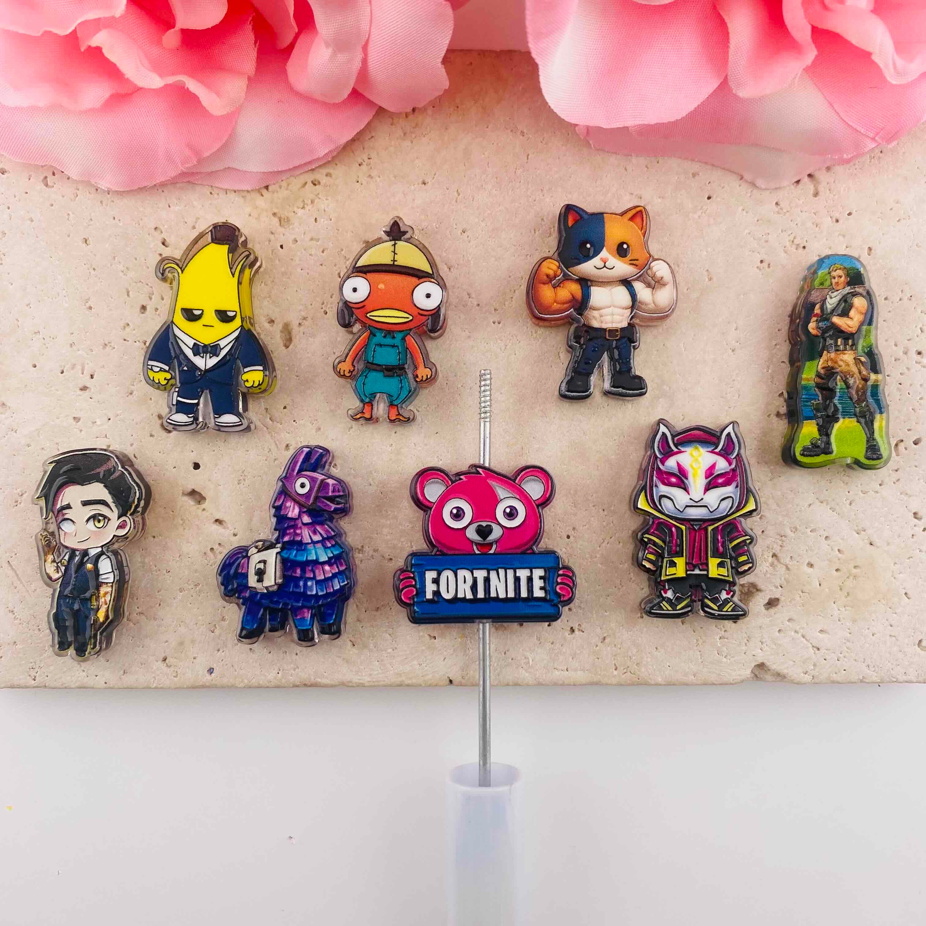FS19906-About 20*31mm Fortnite Game Character Resin Beads