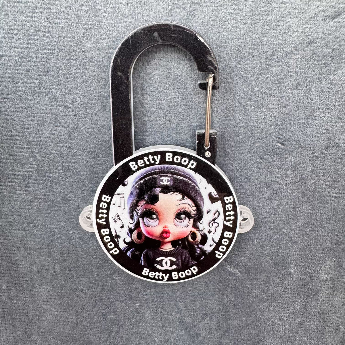 Acrylic Carabiner, Cartoon Backpack Hook Key Accessory