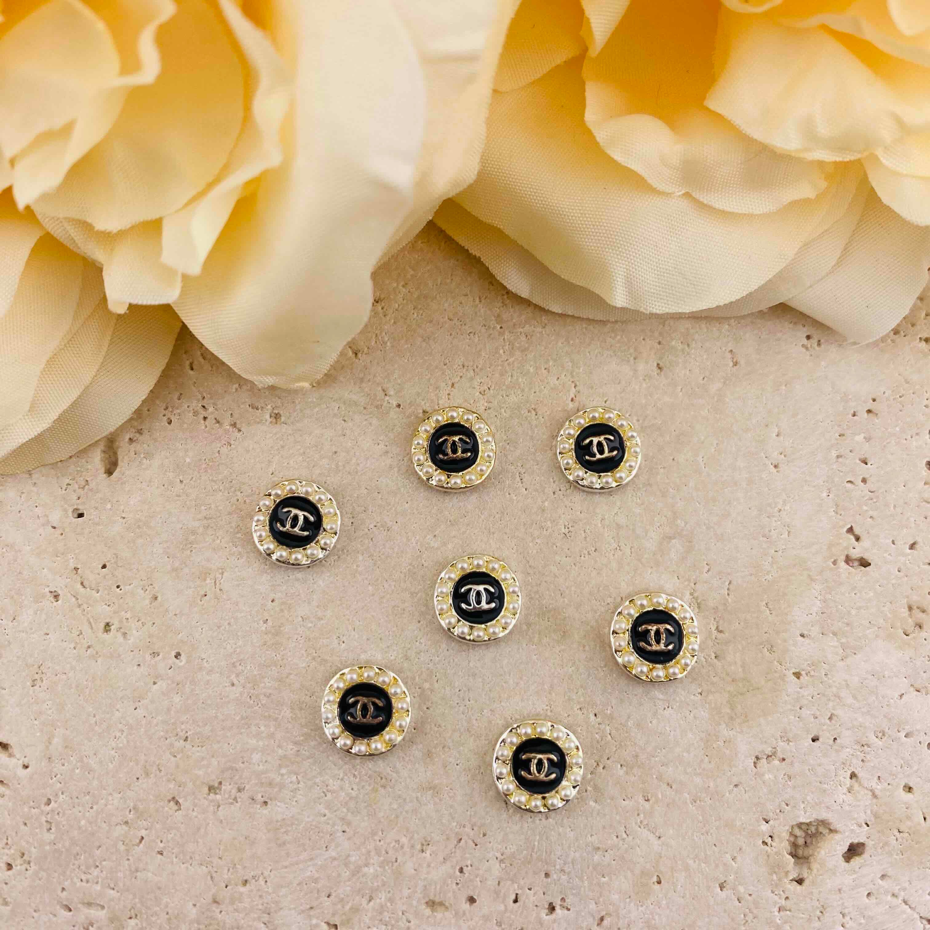 PP20084-About 9mm CC Metal Nail Charms