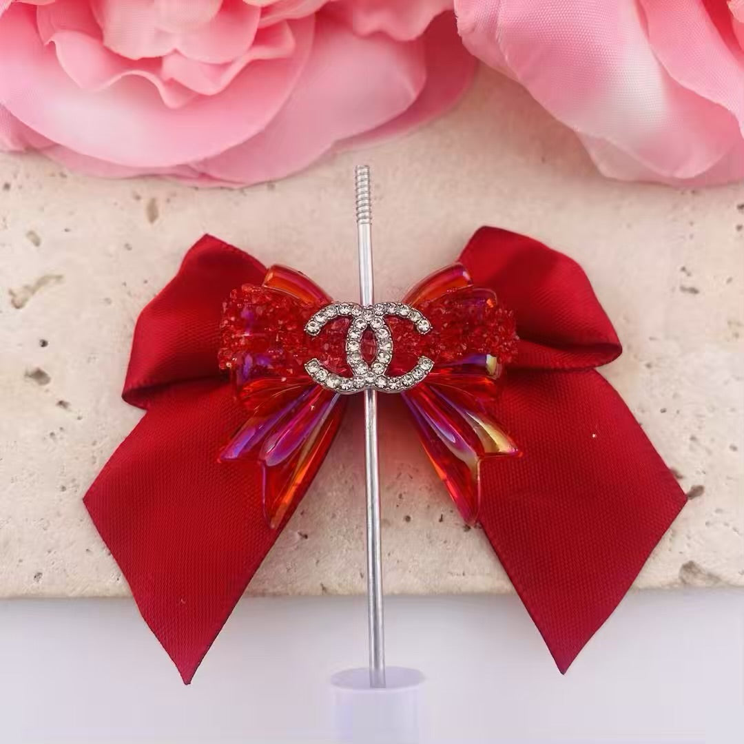 PP20760-Bow Sugar Beads For Beadable Pens Keychain Making