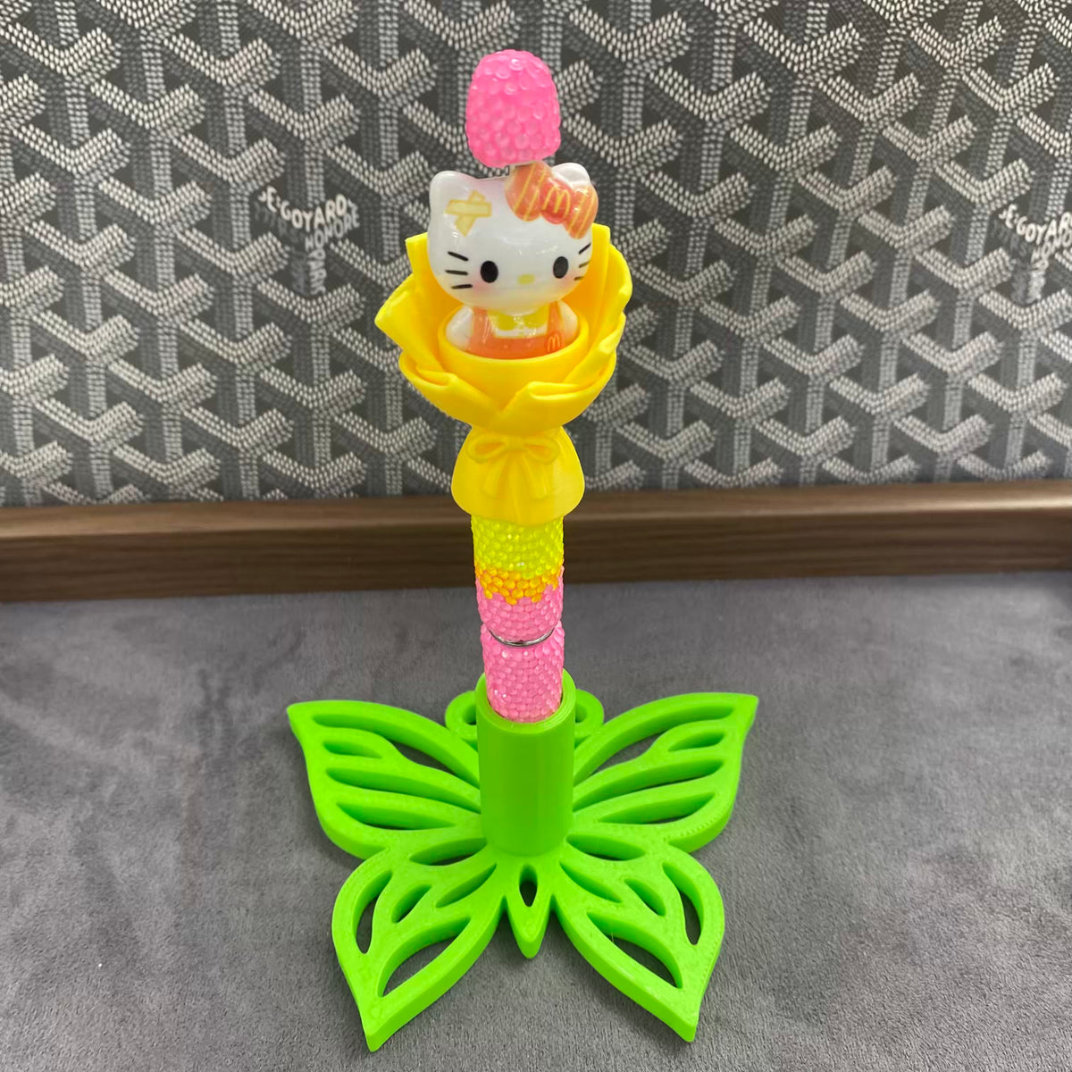 Butterfly Pen Holer