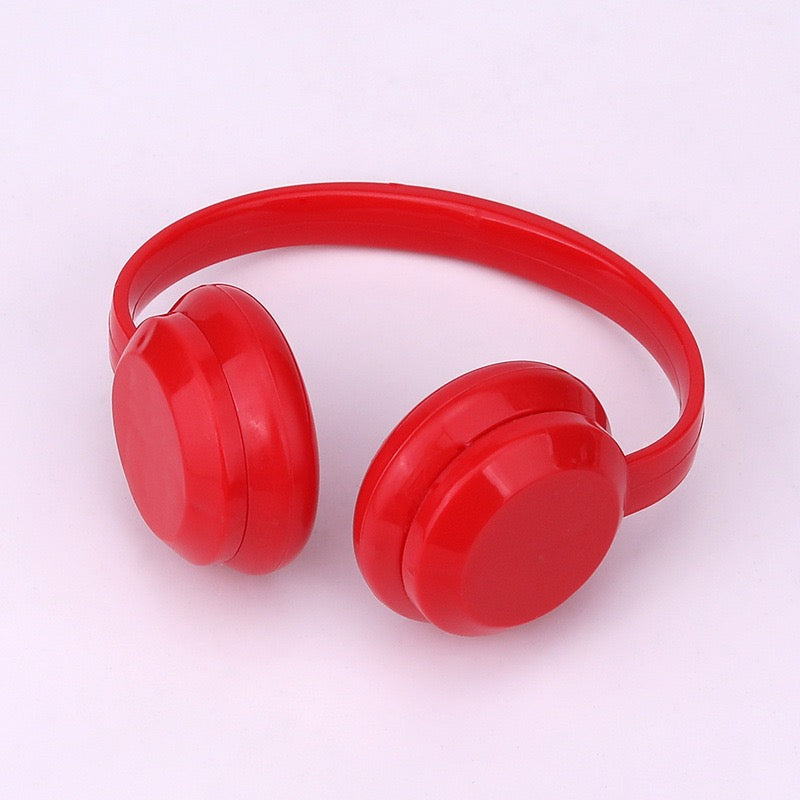 FS5622-Solid Color Ear Phone For 17cm Labubu 1.0-2.0-3.0-4.0 Zoe's DIY Shop