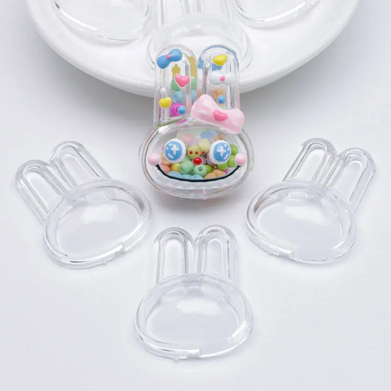 Clear Labubu Shakes Transparent Labubu Shaking Toys For DIY Projects Zoe's DIY Shop