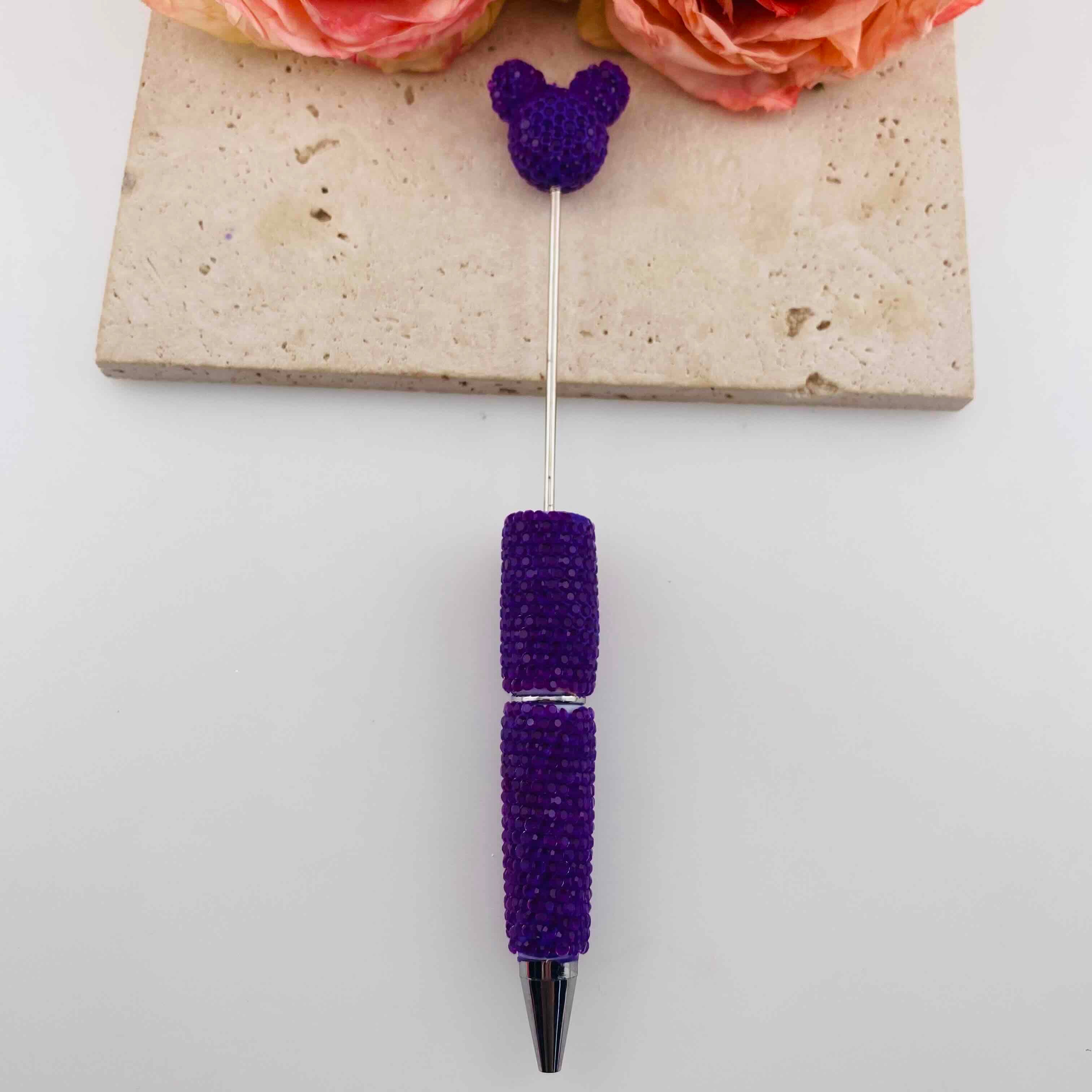 FS19782-Fluorescent Mickey Rhinestone Pens