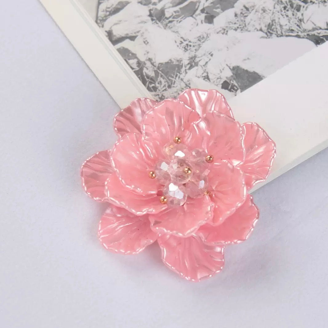 FS1004- 47MM Mixed Color Handmade  Flower For Making Fancy Beads Zoe's DIY Shop