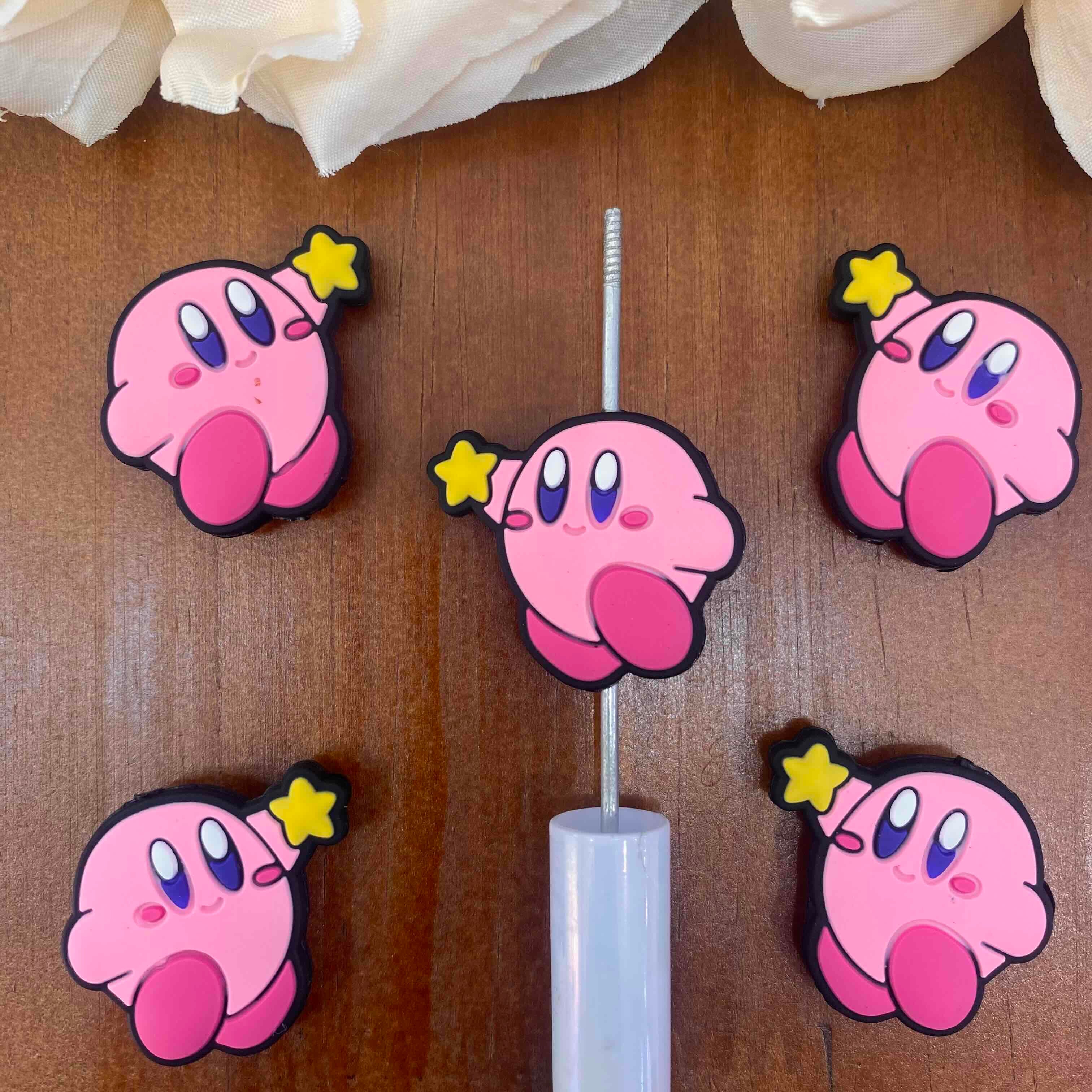 FS20430-Kirby Flat Silicone Focal Beads