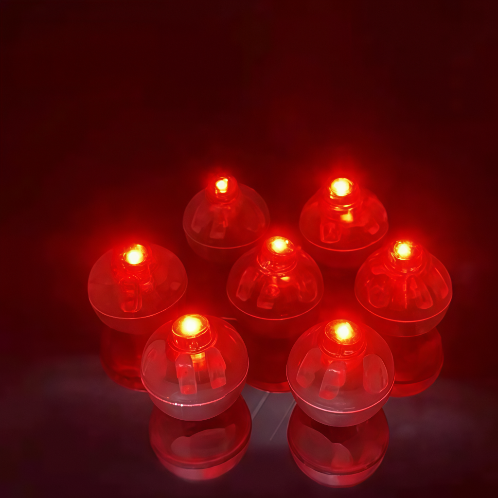 FS20730-Mini Round LED Balloon Lights, Battery Operated Warm White Tiny LED Lamp for DIY Crafts, Party, Lantern Decoration
