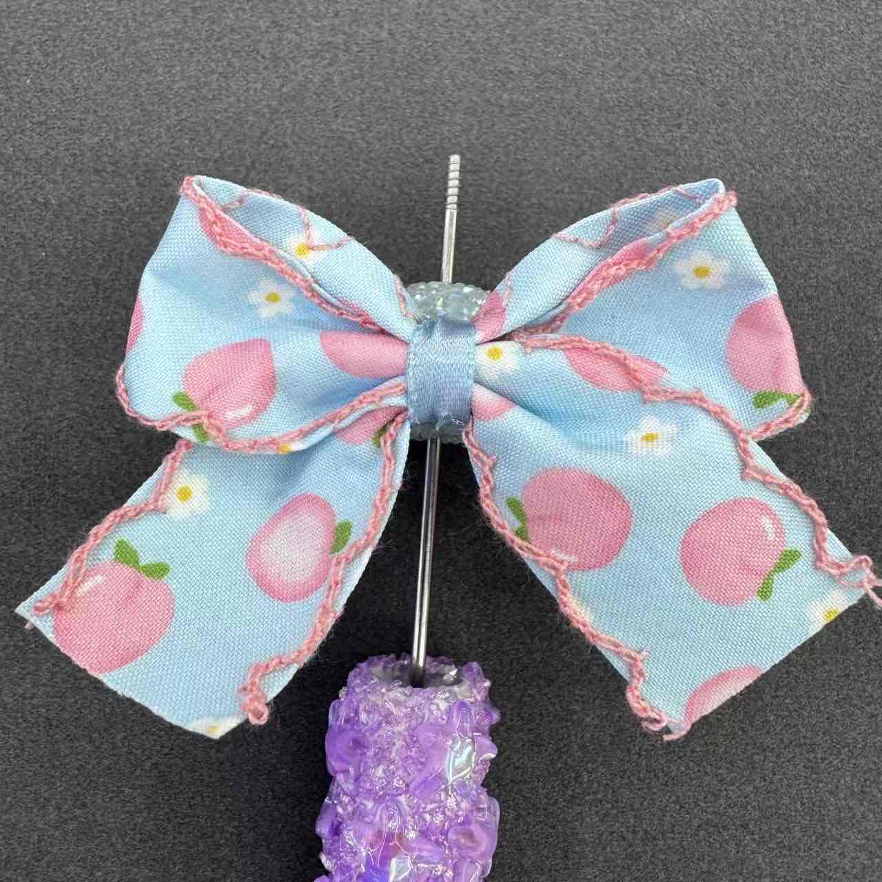 FS19868-About 19*20mm Colorful Fruit Bow Sugar Beads