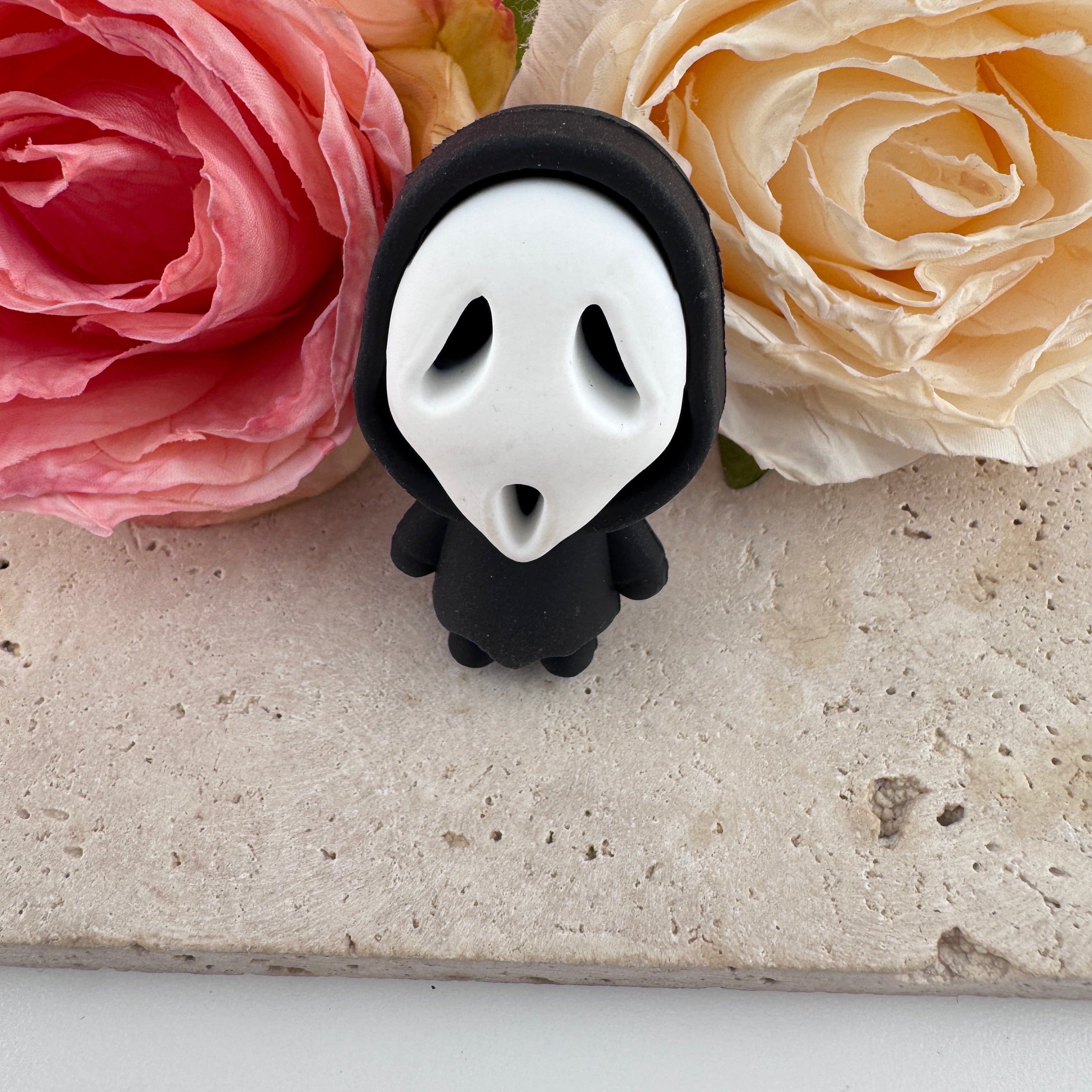 FS19437-Halloween Ghost Silicone Topper