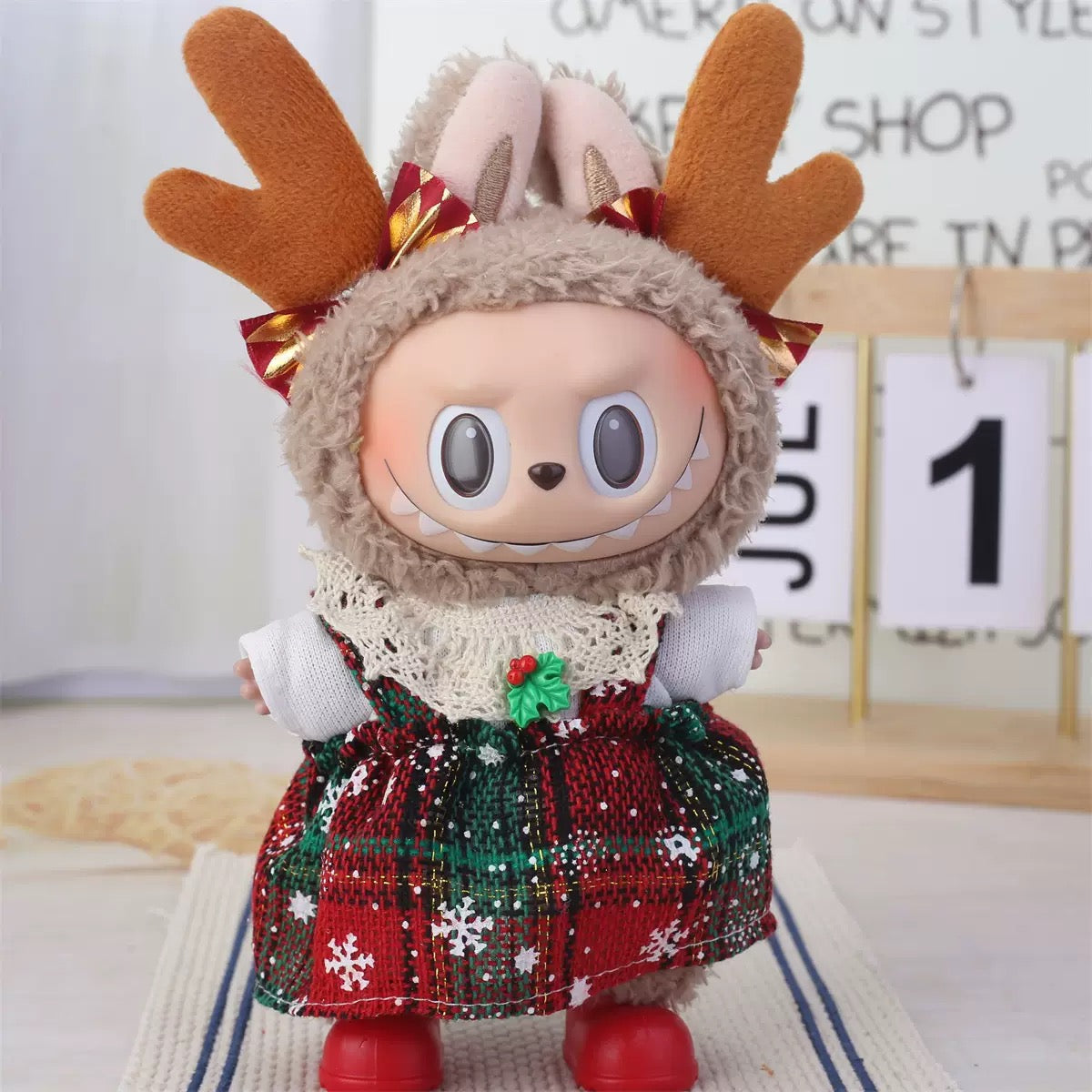 Labubu Christmas Clothes (Clothes only Not with Labubu Doll) Zoe's DIY Shop