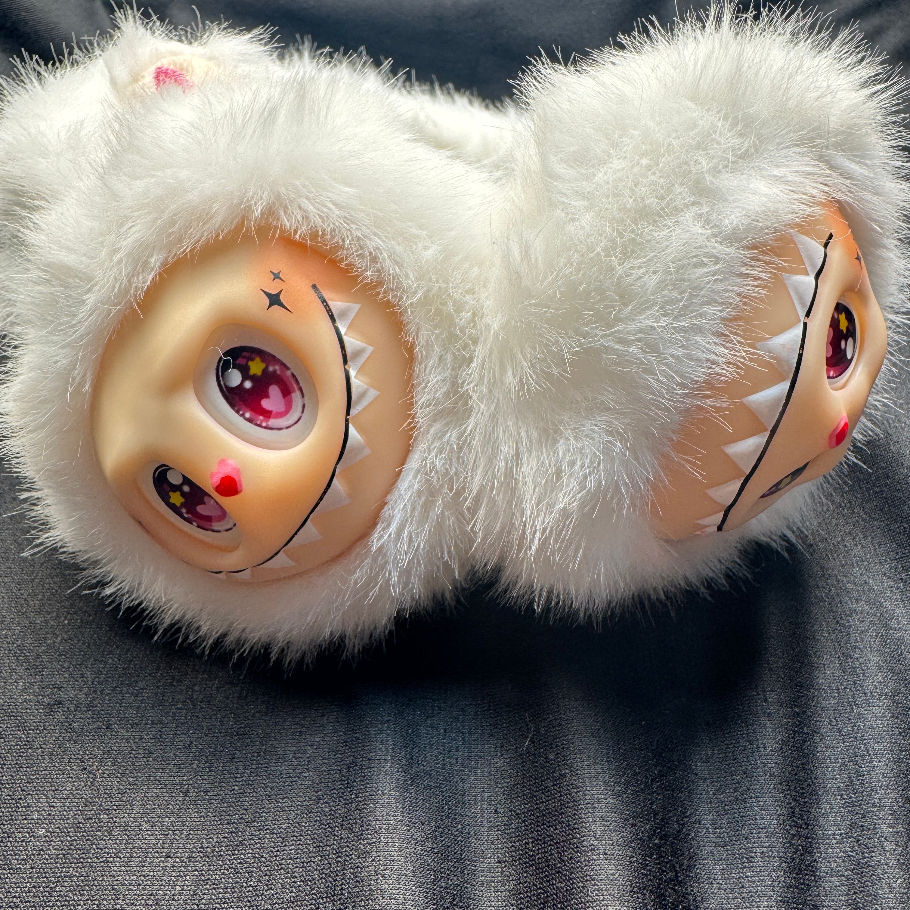 FS6693-Labubu 3.0 Fluffy Ear Warmer Zoe's DIY Shop