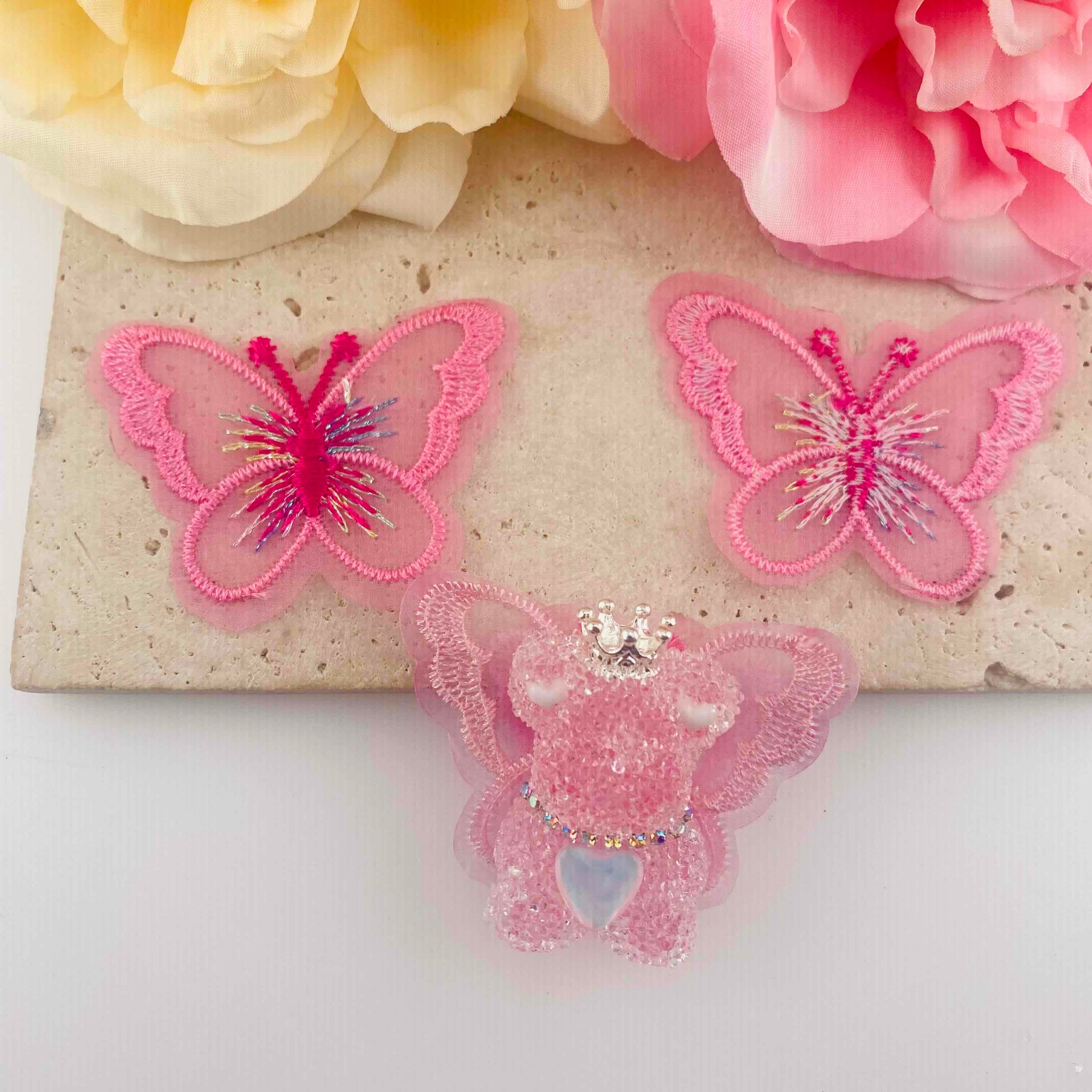 FS20329-Organza Butterfly Patch