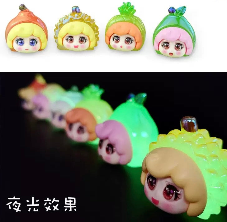 FS4284-Glowing Fruit Charms Zoe DIY Wholesale
