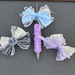 FS20047-Lace Bow Sugar Beads