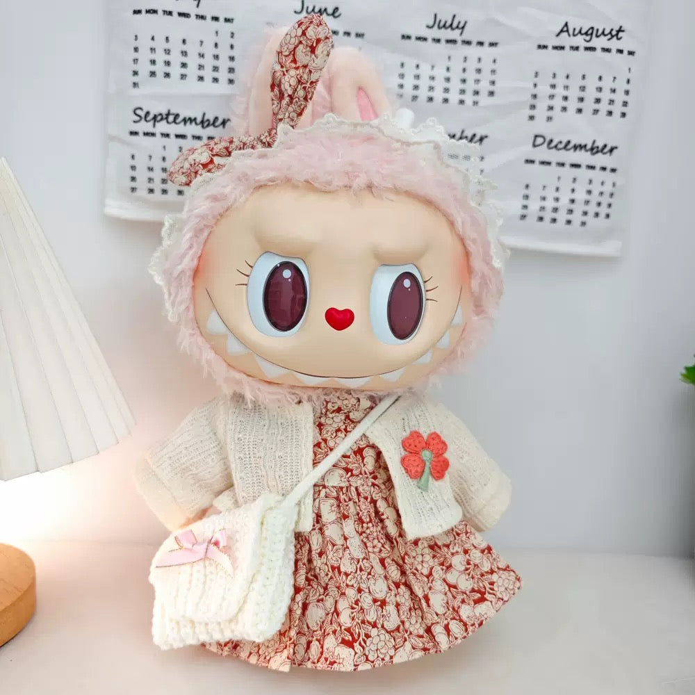 FS6638-Dress For Labubu 38cm Labubu Zoe's DIY Shop