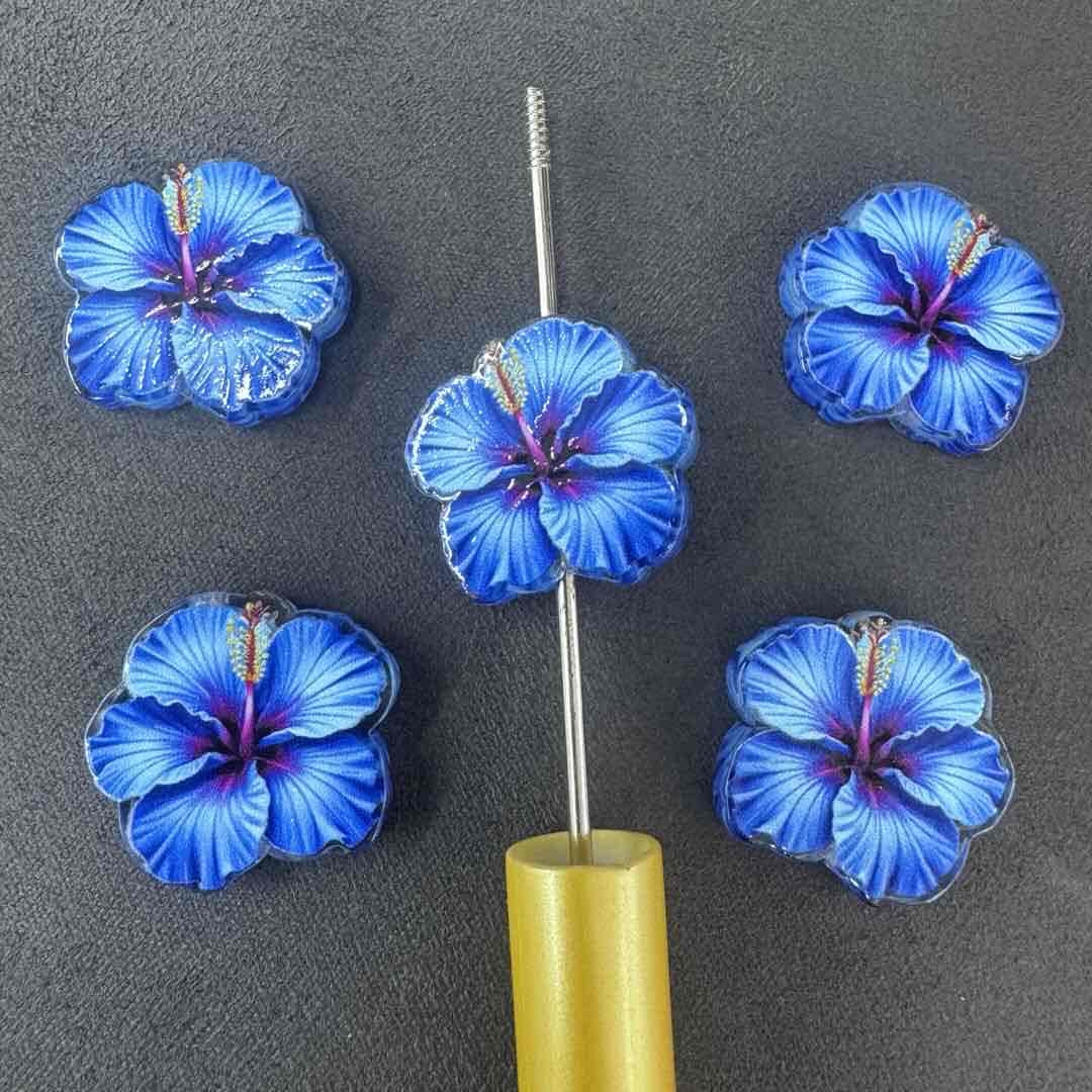 FS20262-FlowerAcrylic Focal Beads
