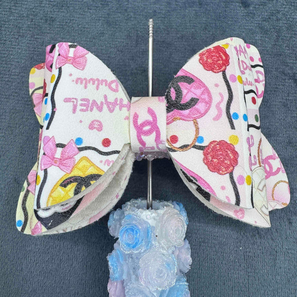 FS20244-CC Cartoon Print Sugar Bow Beads