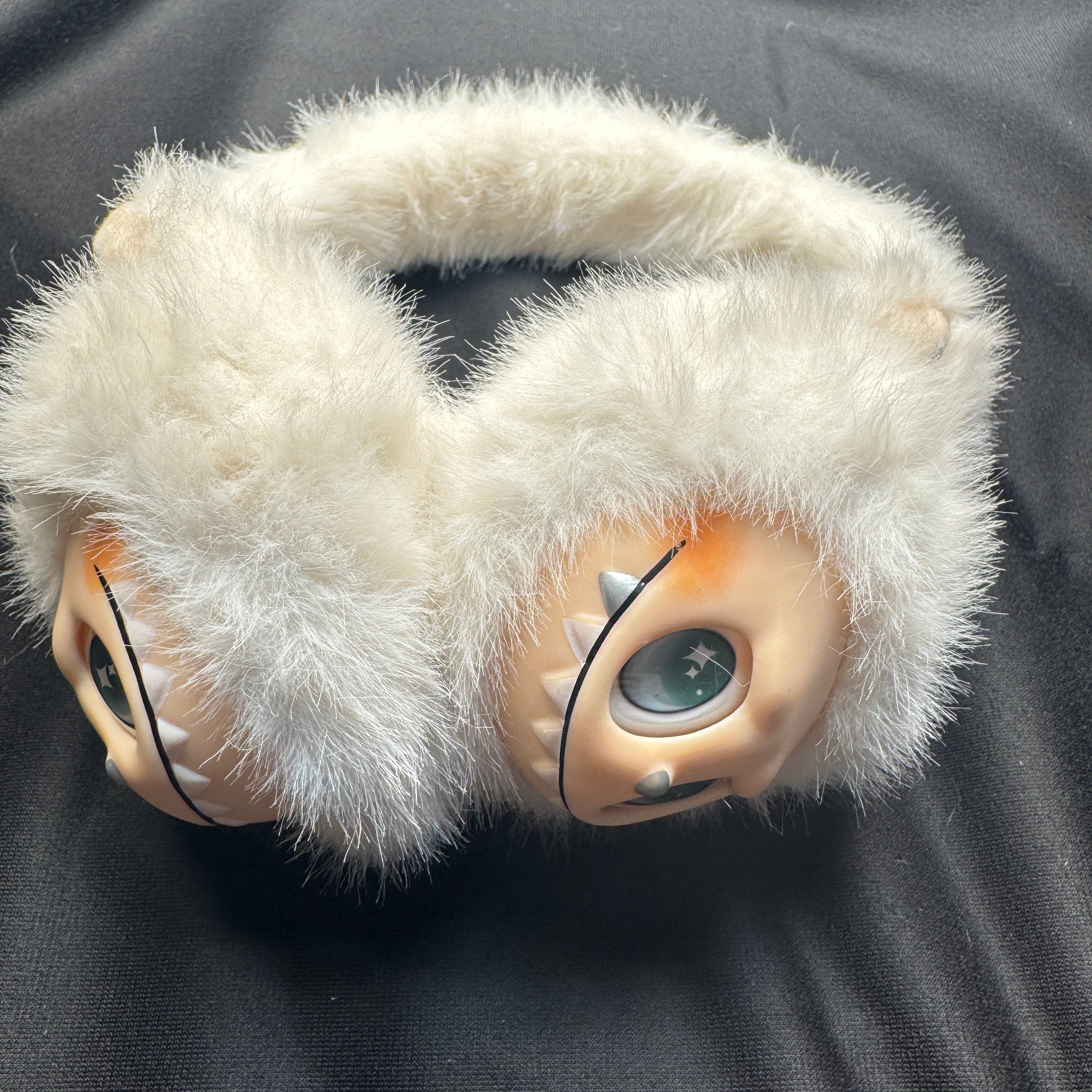 FS6693-Labubu 3.0 Fluffy Ear Warmer Zoe's DIY Shop