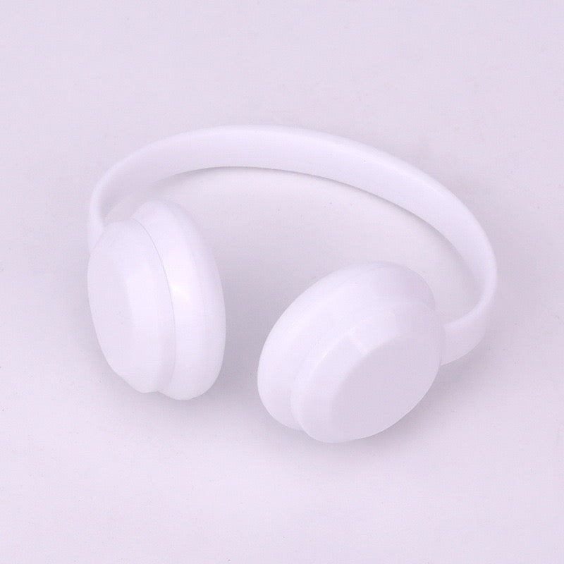 FS5622-Solid Color Ear Phone For 17cm Labubu 1.0-2.0-3.0-4.0 Zoe's DIY Shop