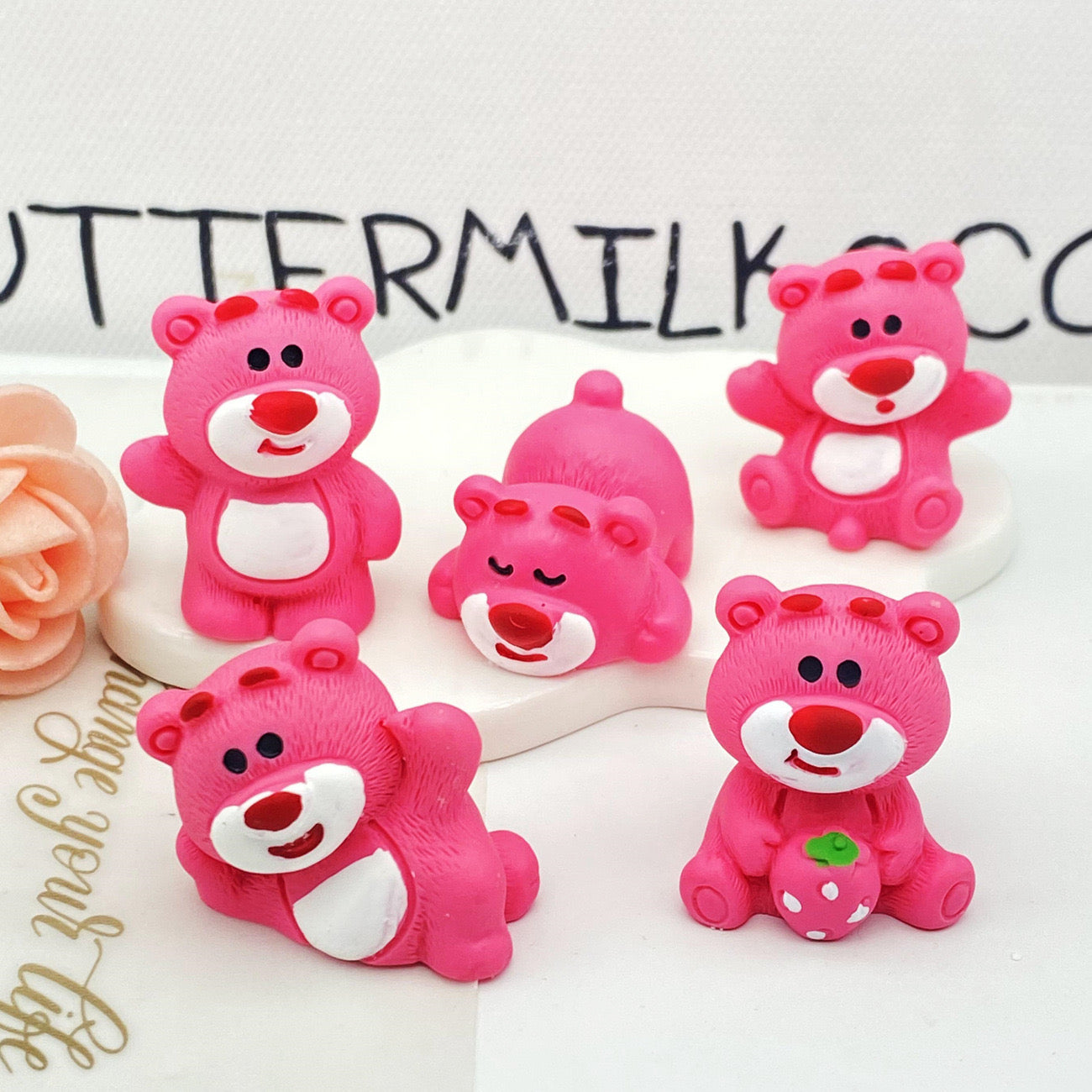 10 Pieces Losto Bear Pen Toppers