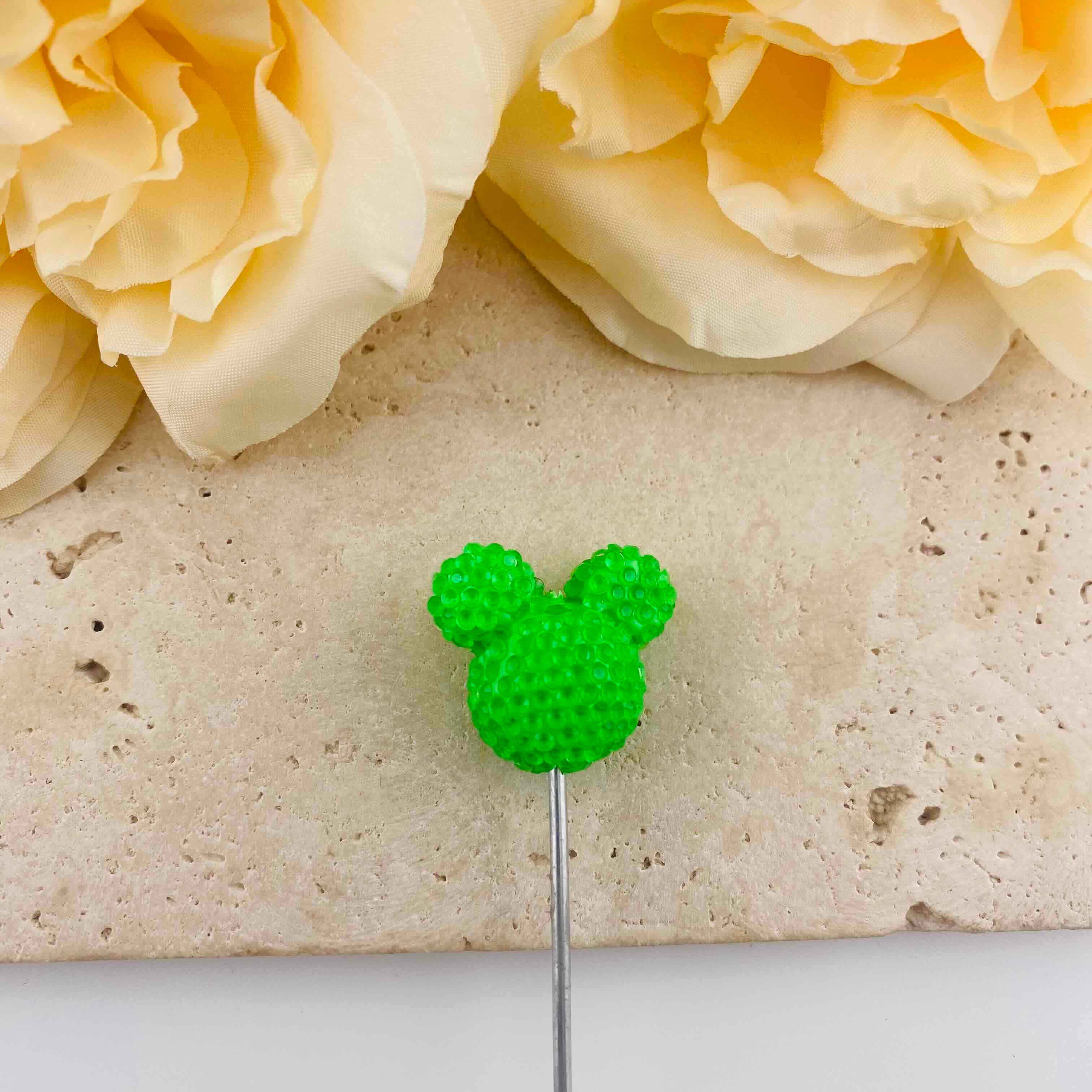 FS20074-About 22*25mm Mickey Head Clay Beads