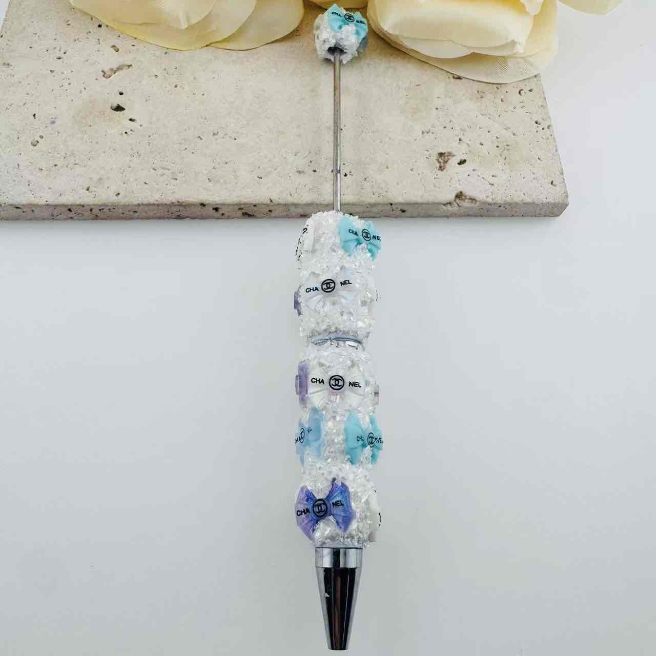 PP19973-CC Bow Fancy Beadable Pens